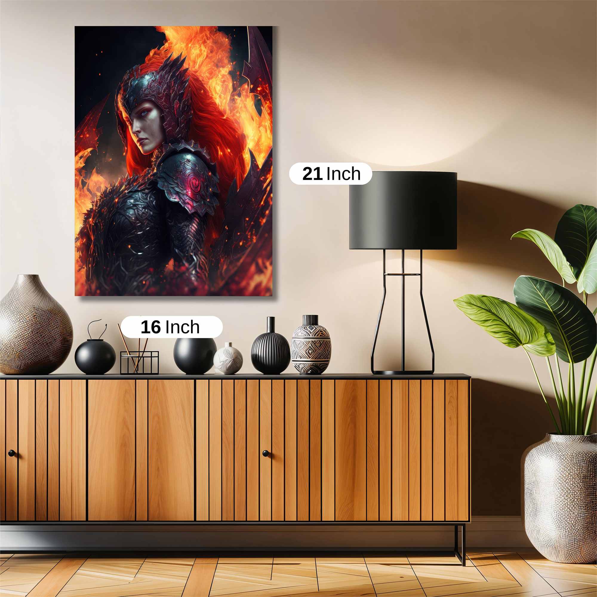 Phoenix Blaze Safe Wall Magnetic / M