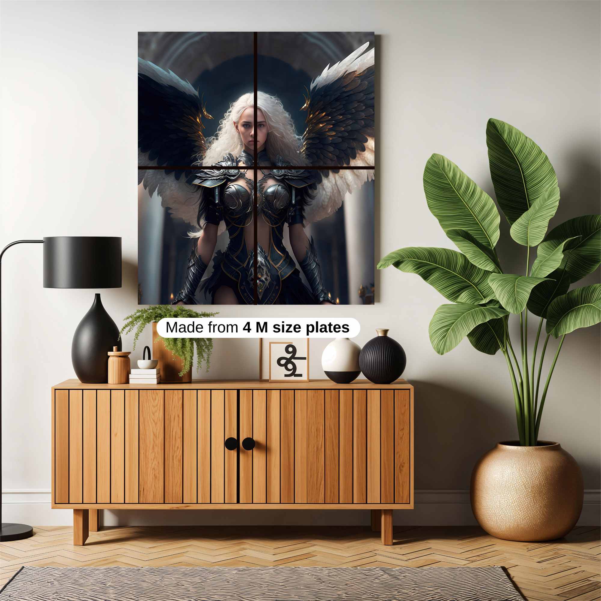 Angel Warrior Safe Wall Magnetic / M