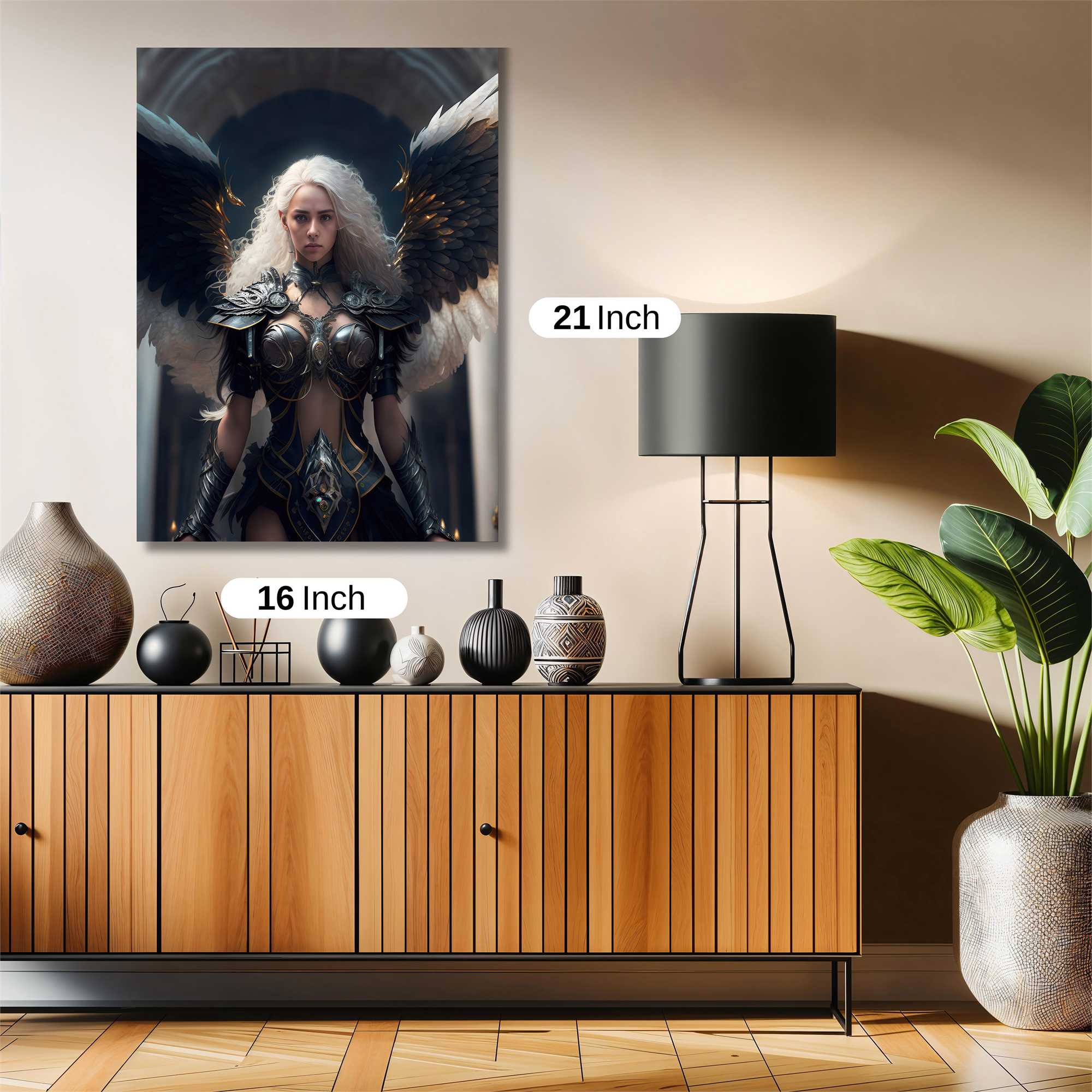 Angel Warrior Safe Wall Magnetic / M