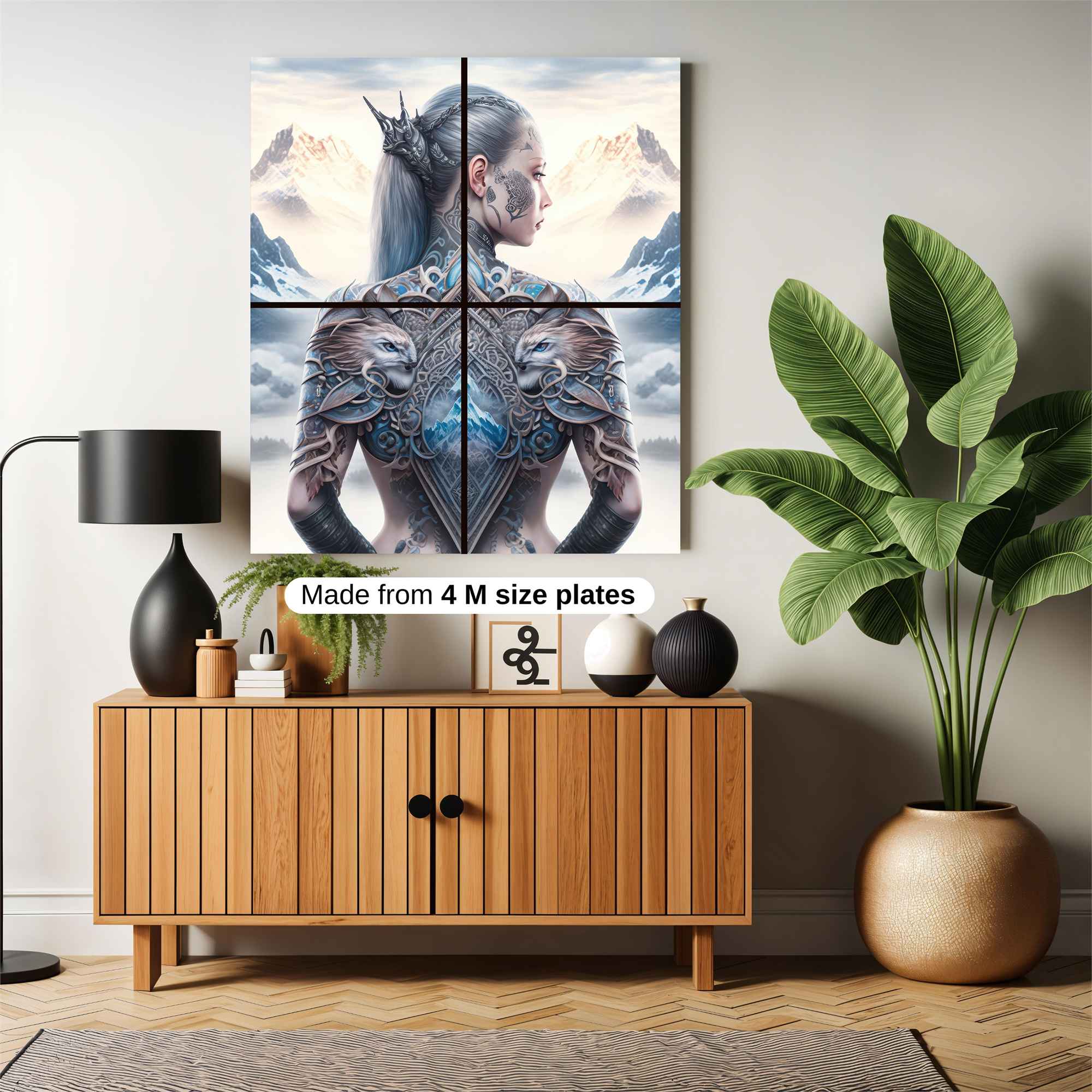 Mountain Majesty Safe Wall Magnetic / M