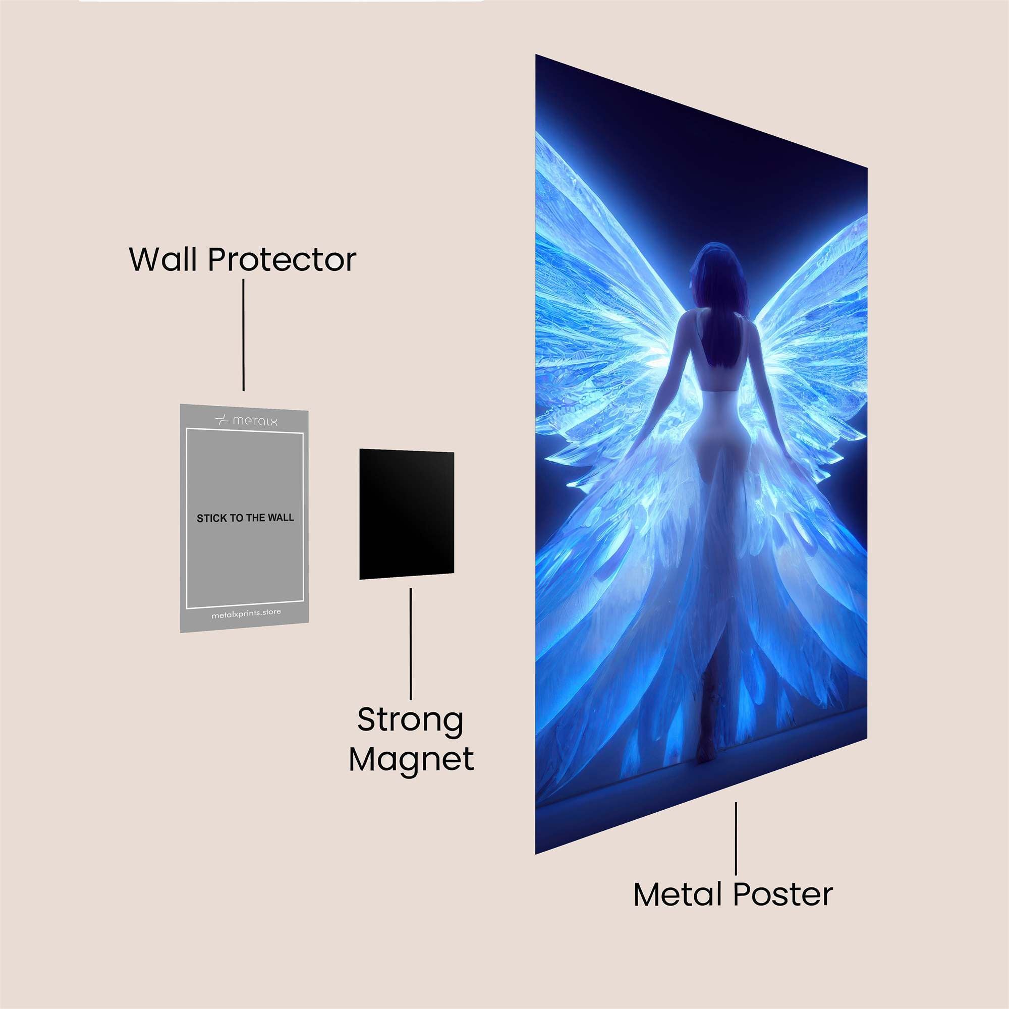 Angel Radiance Safe Wall Magnetic / M