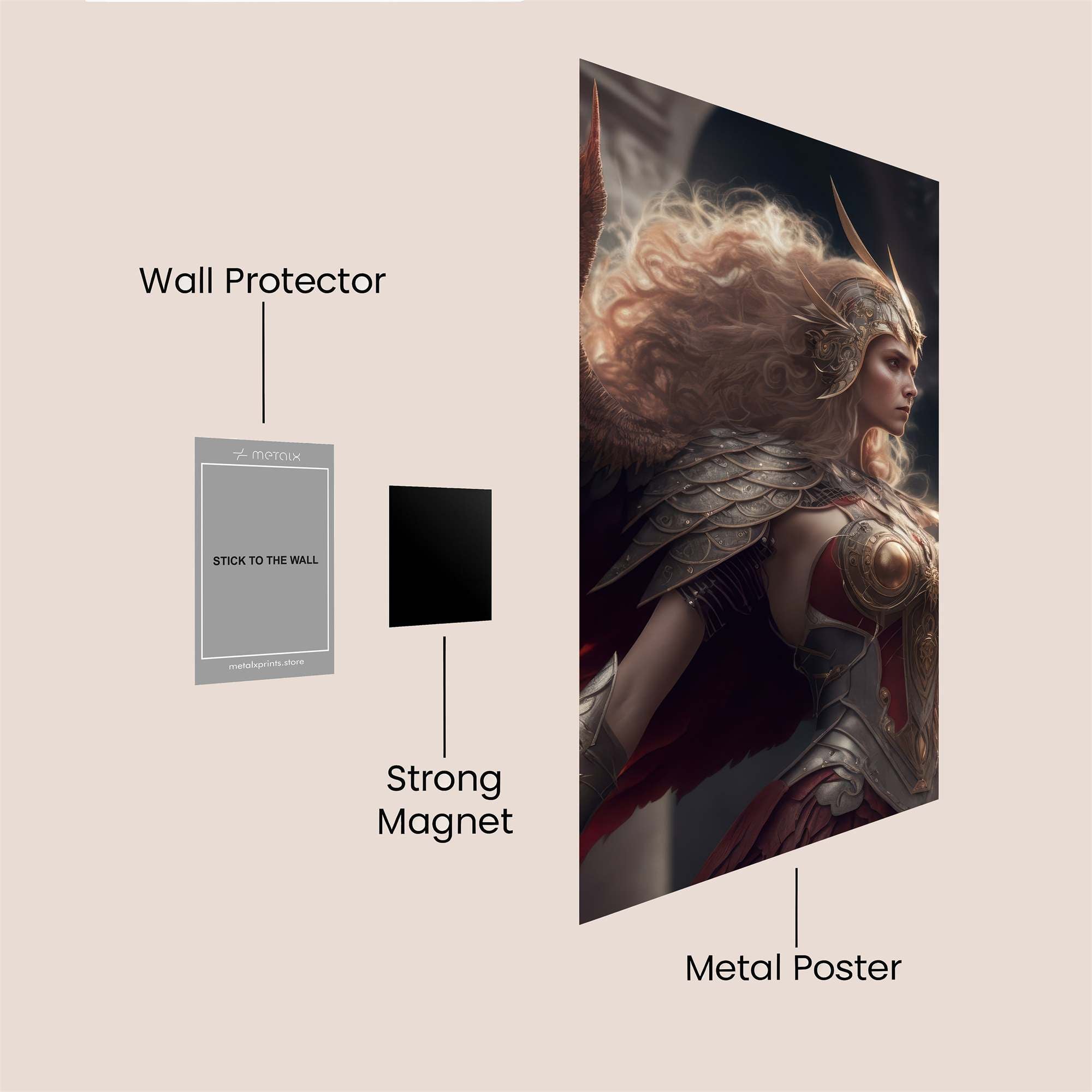 Valkyrie Resplendent Safe Wall Magnetic / M