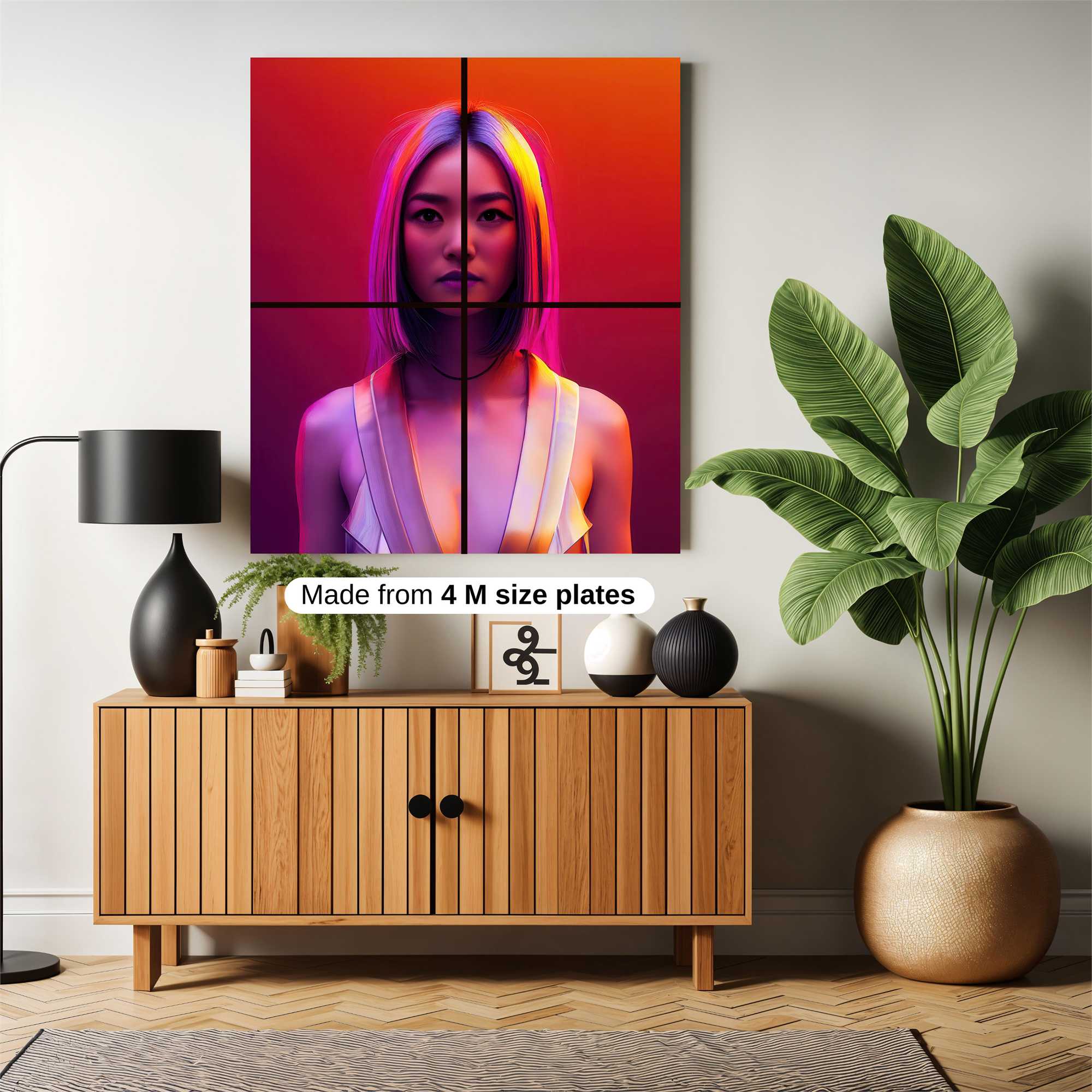 Neon Enigma Safe Wall Magnetic / M
