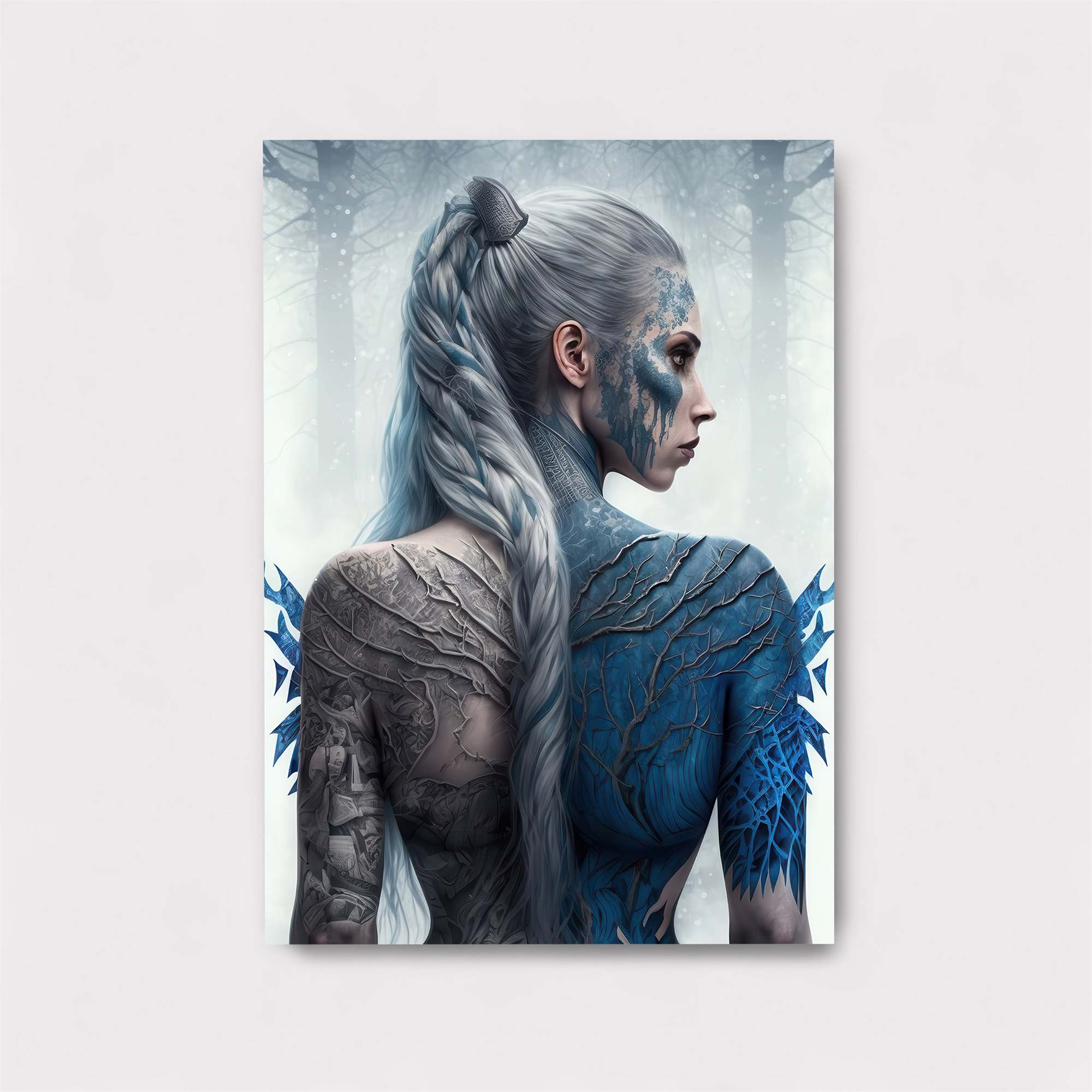 Frostbound Enigma Safe Wall Magnetic / M