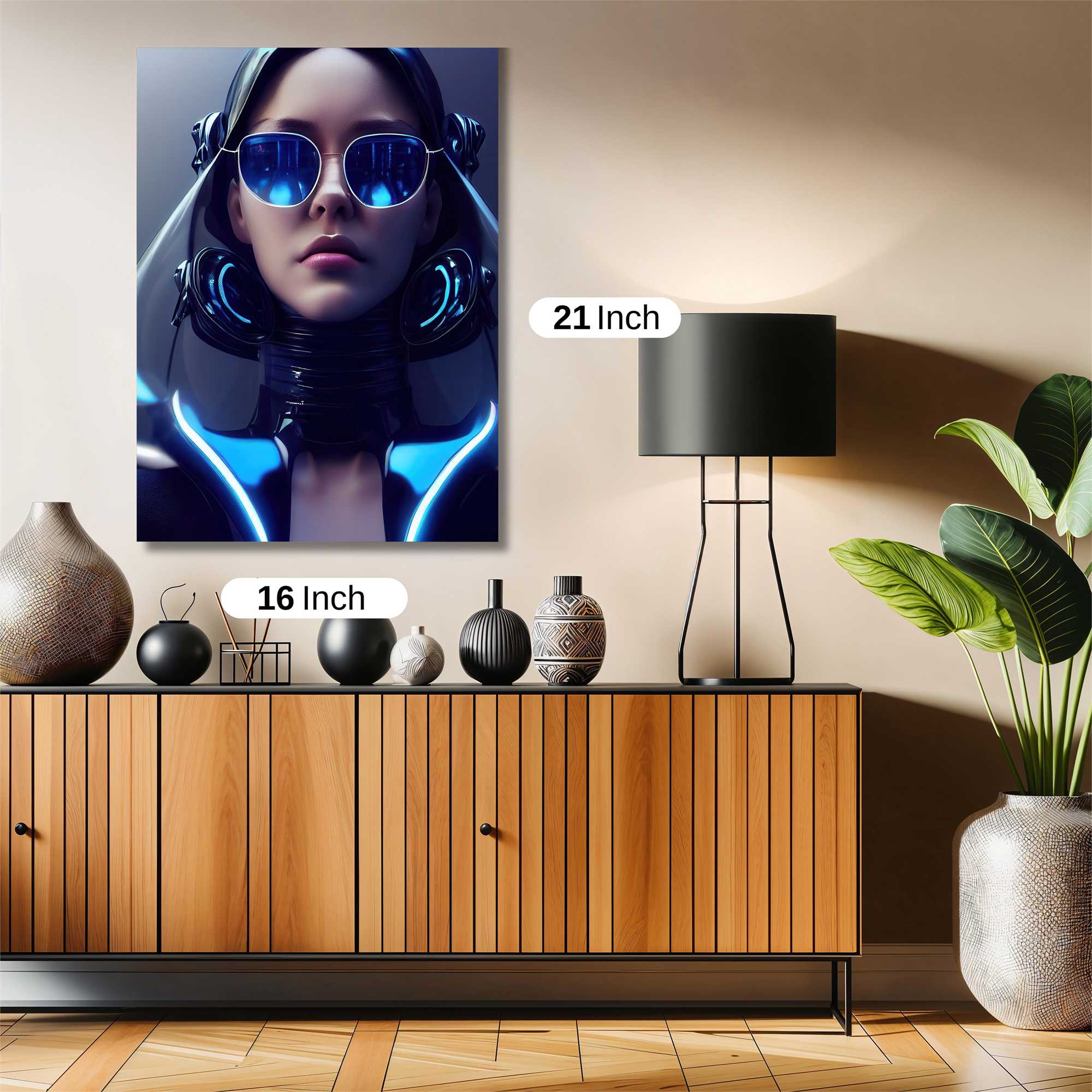 Cyber Enigma Safe Wall Magnetic / M