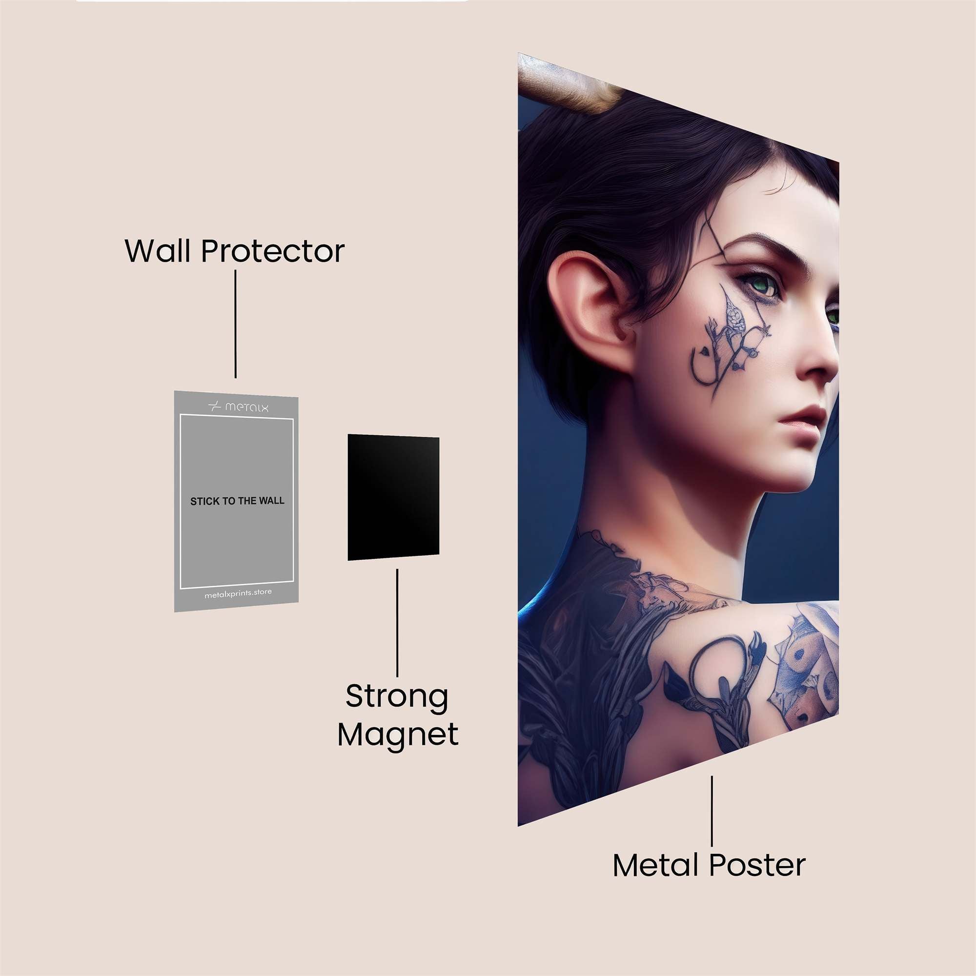 Warrior Enigma Safe Wall Magnetic / M