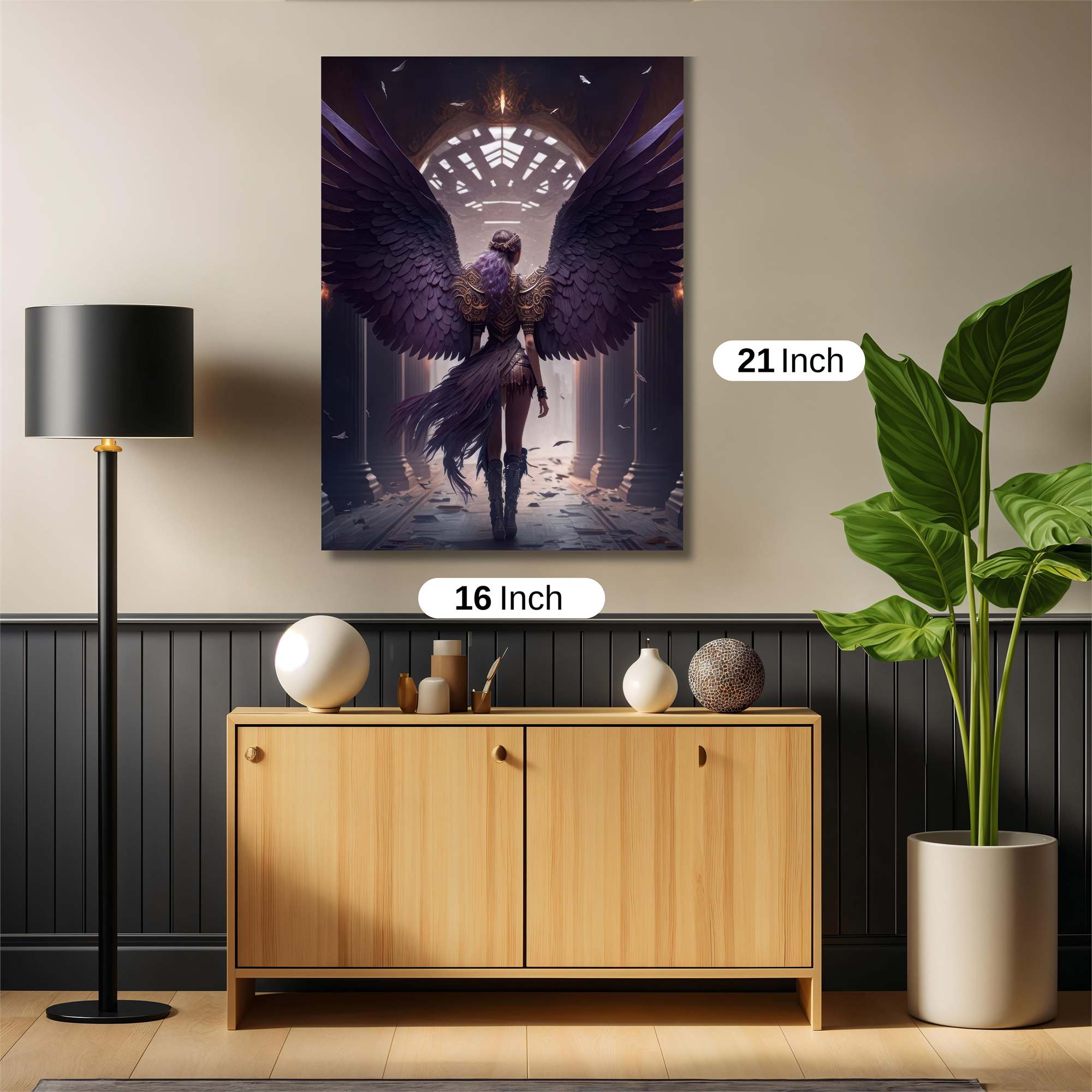 Angel Ascendant Safe Wall Magnetic / M