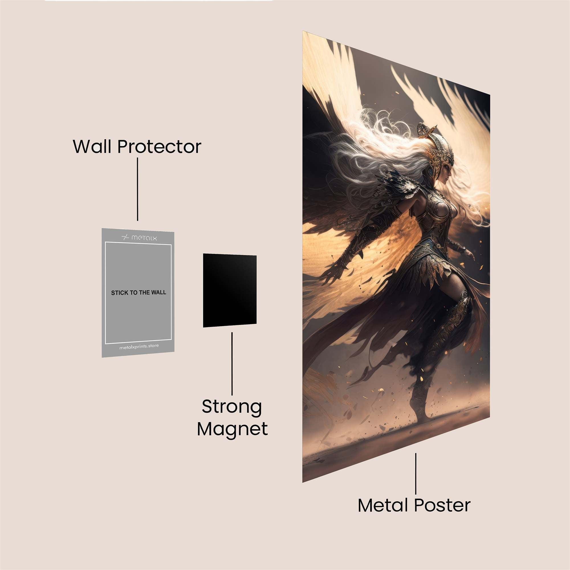 Valkyrie Serene Safe Wall Magnetic / M