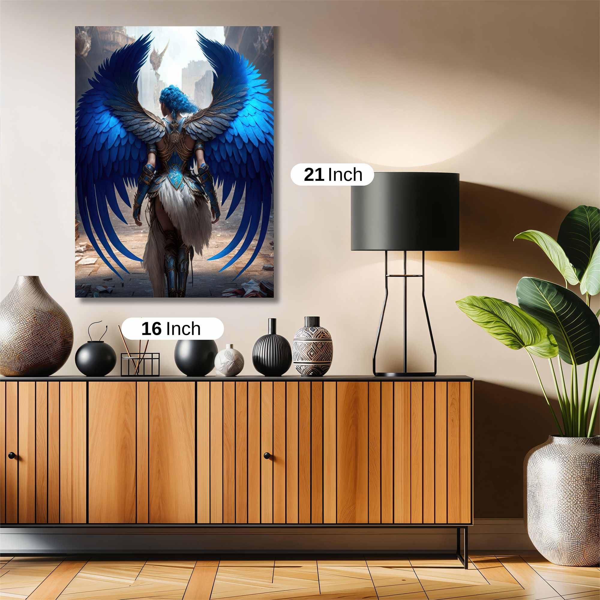 Azure Guardian Safe Wall Magnetic / M