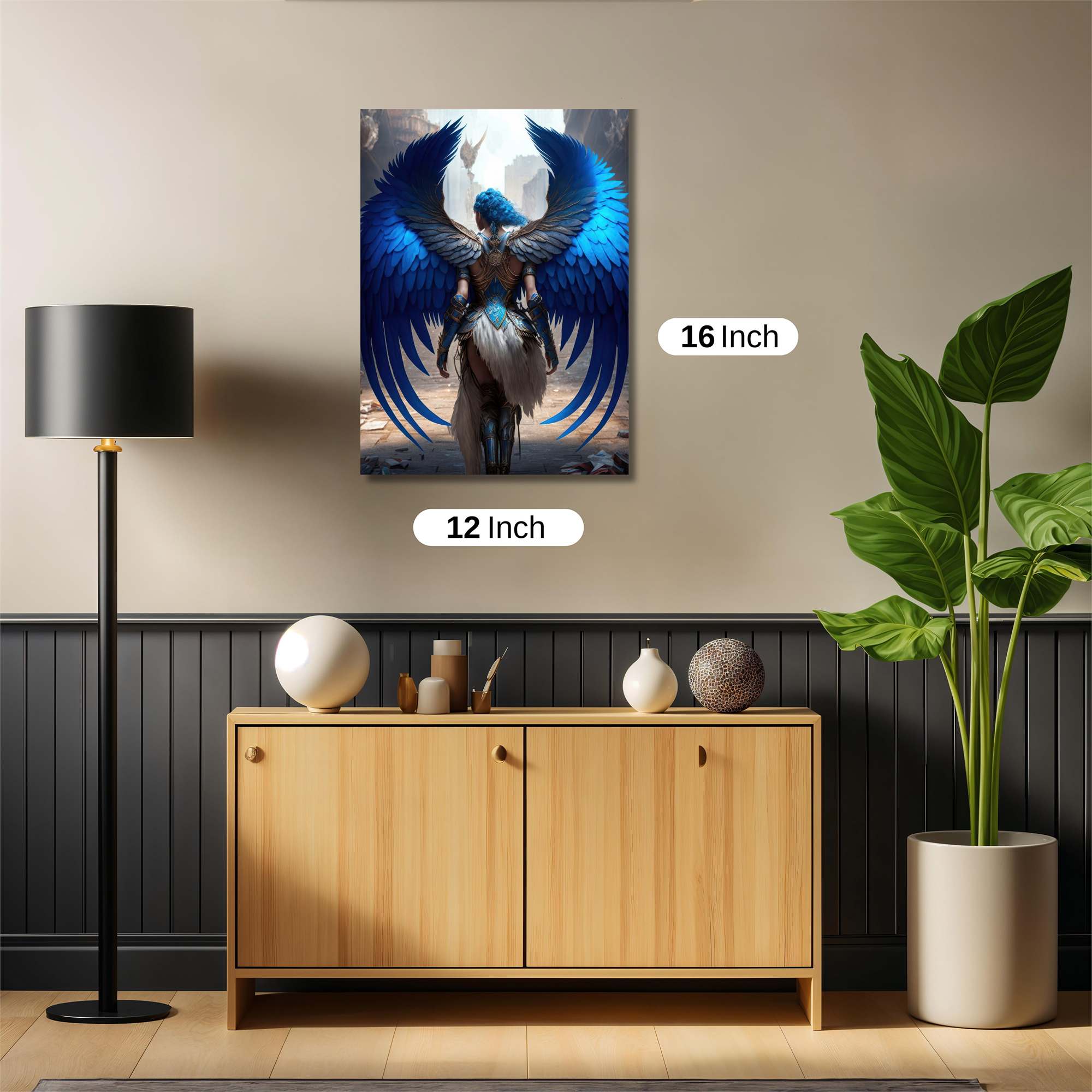 Azure Guardian Safe Wall Magnetic / M