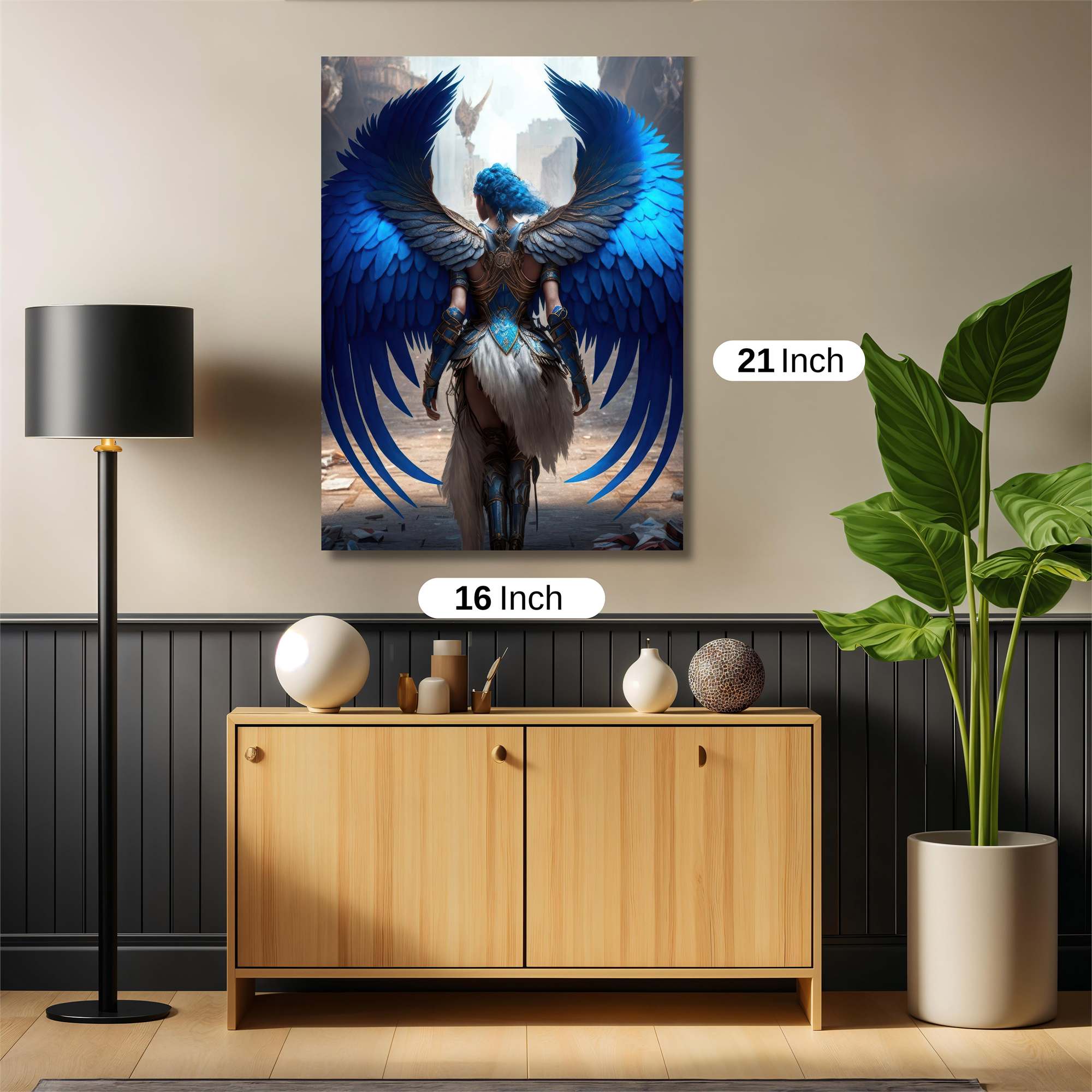 Azure Guardian Safe Wall Magnetic / M