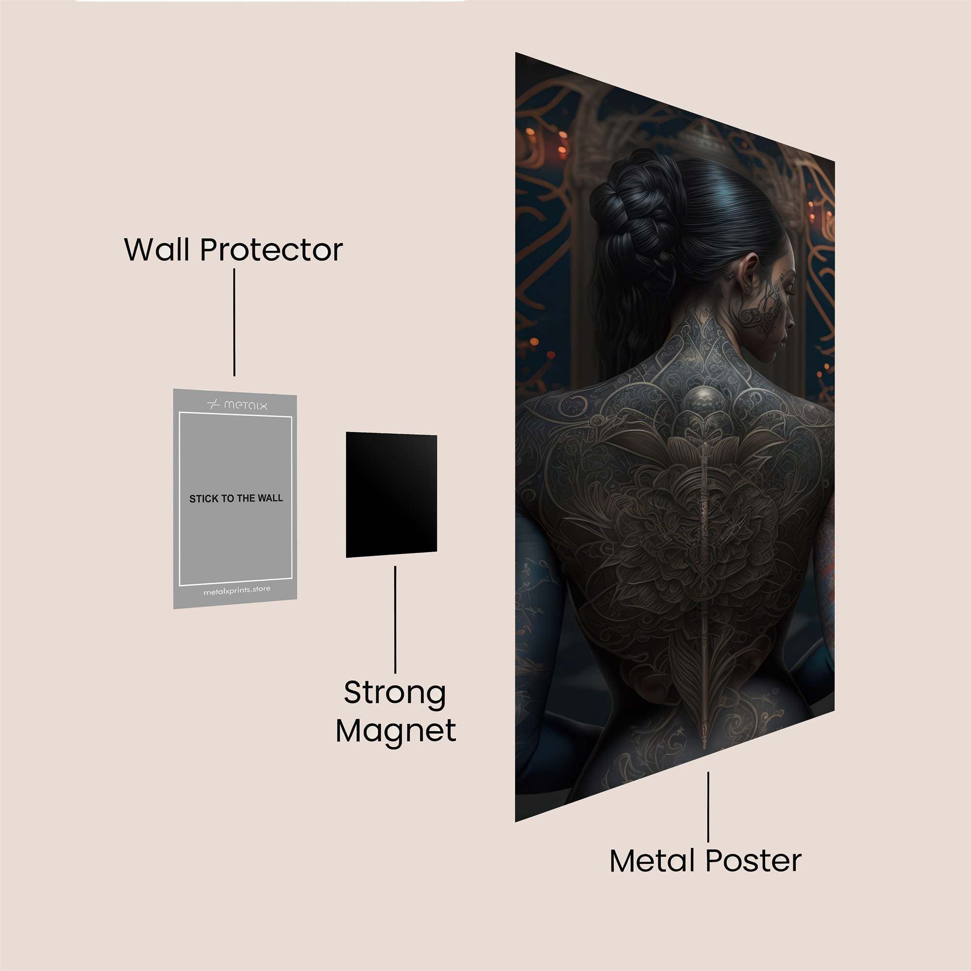 Mystic Enigma Safe Wall Magnetic / M