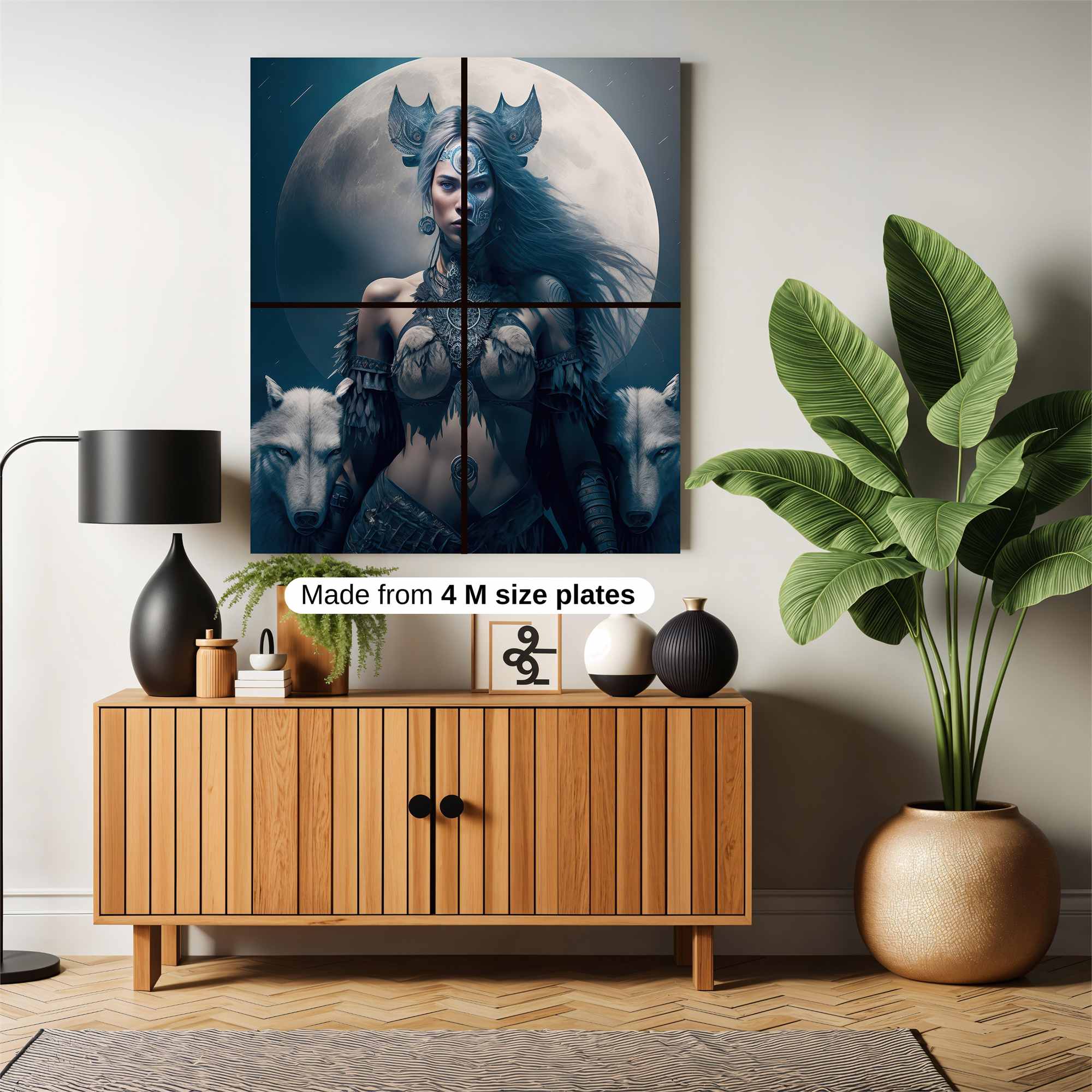 Moon Enchantress Safe Wall Magnetic / M