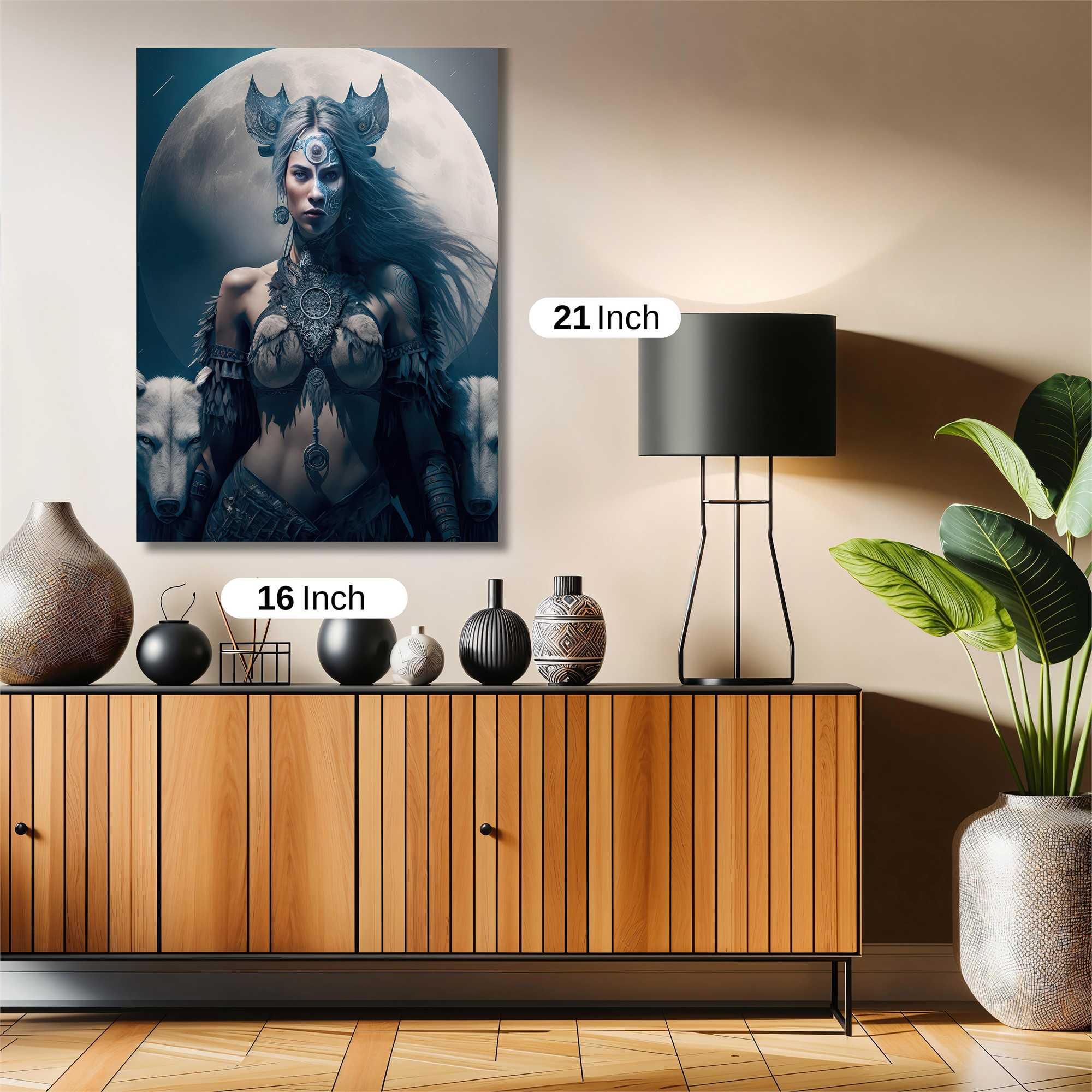 Moon Enchantress Safe Wall Magnetic / M