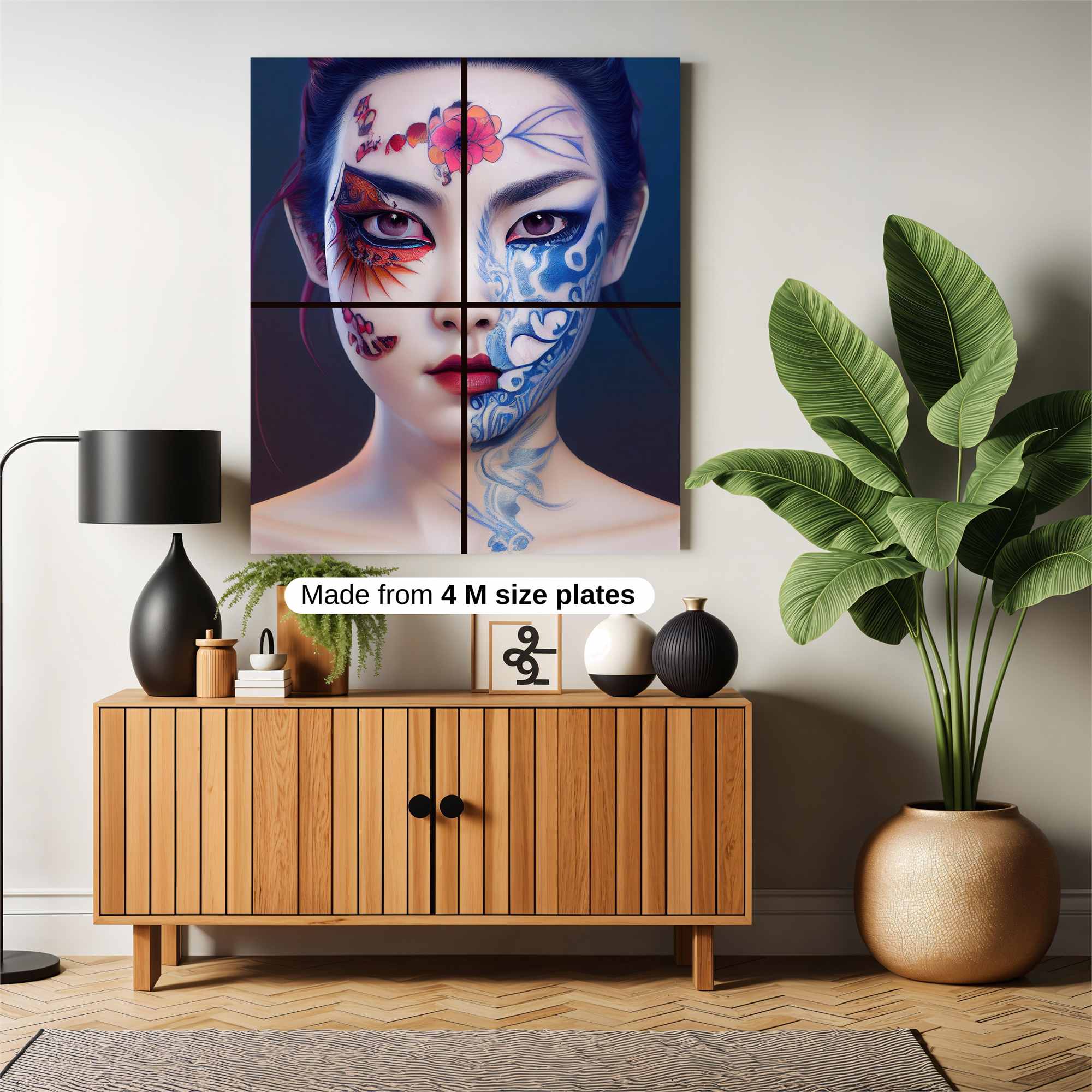 FloralHarmony Safe Wall Magnetic / M