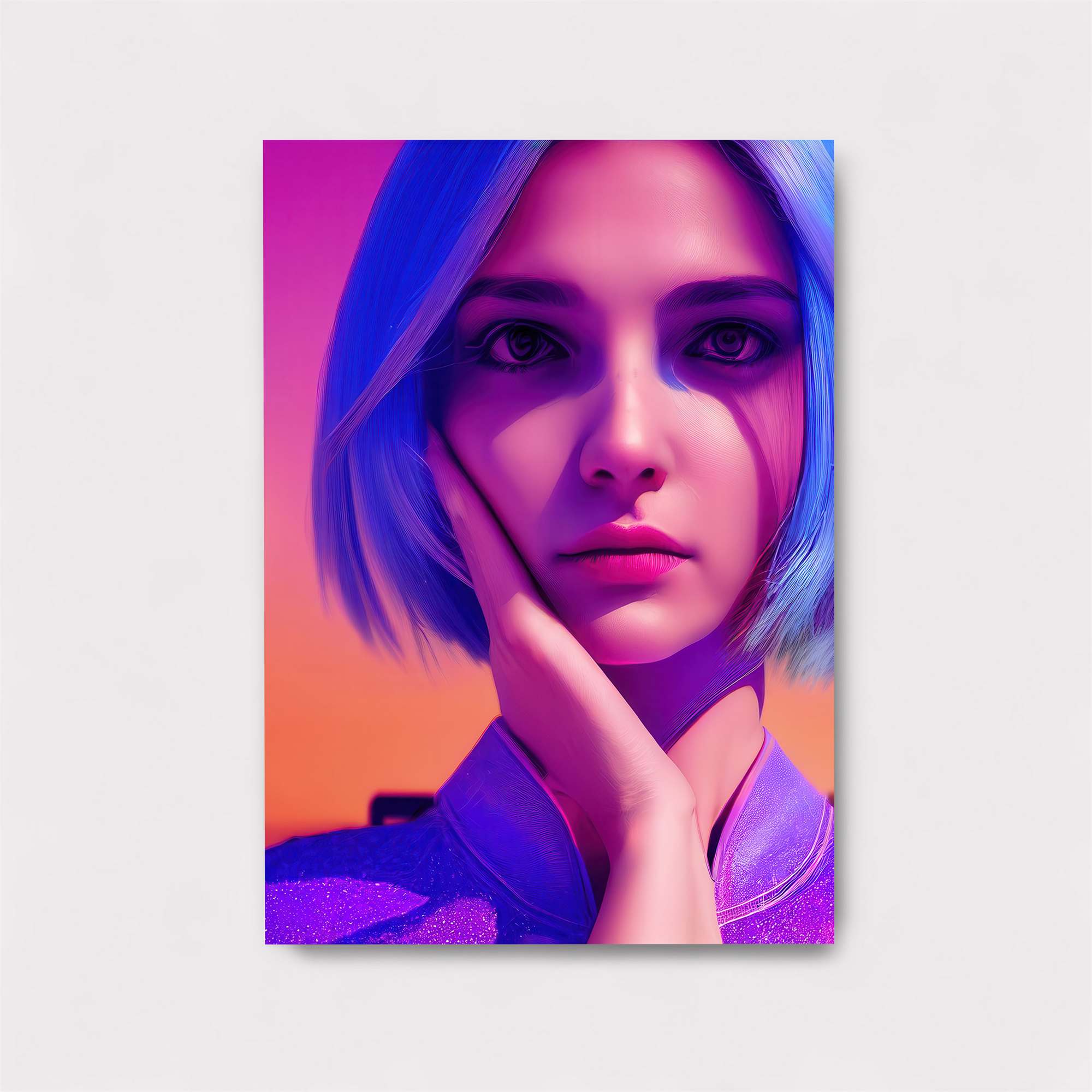 Neon Serenity Safe Wall Magnetic / M