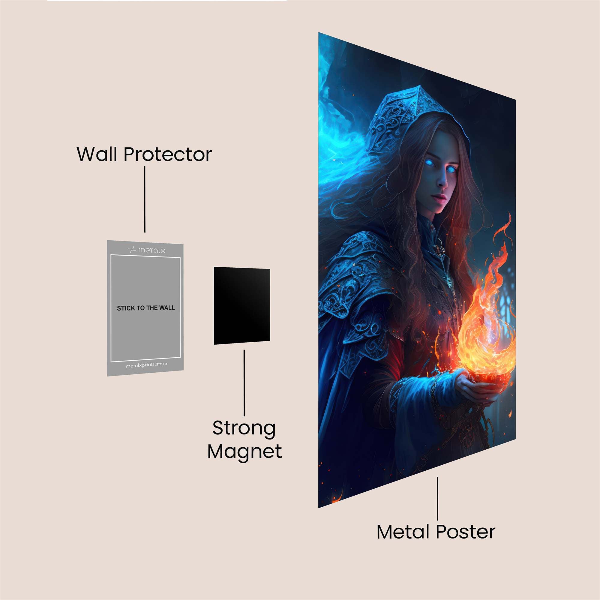 Mystic Enigma Safe Wall Magnetic / M