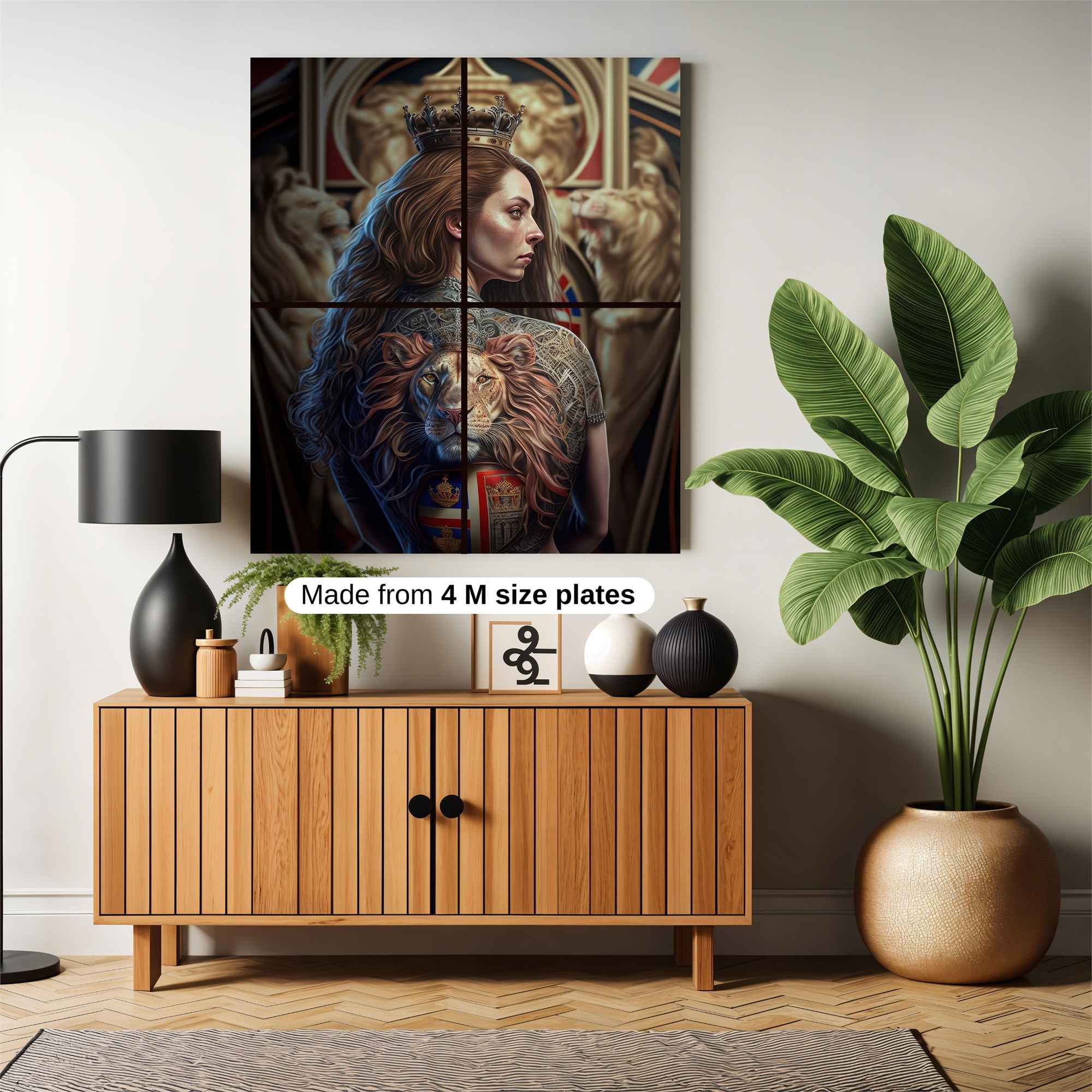 Lioness Regal Safe Wall Magnetic / M
