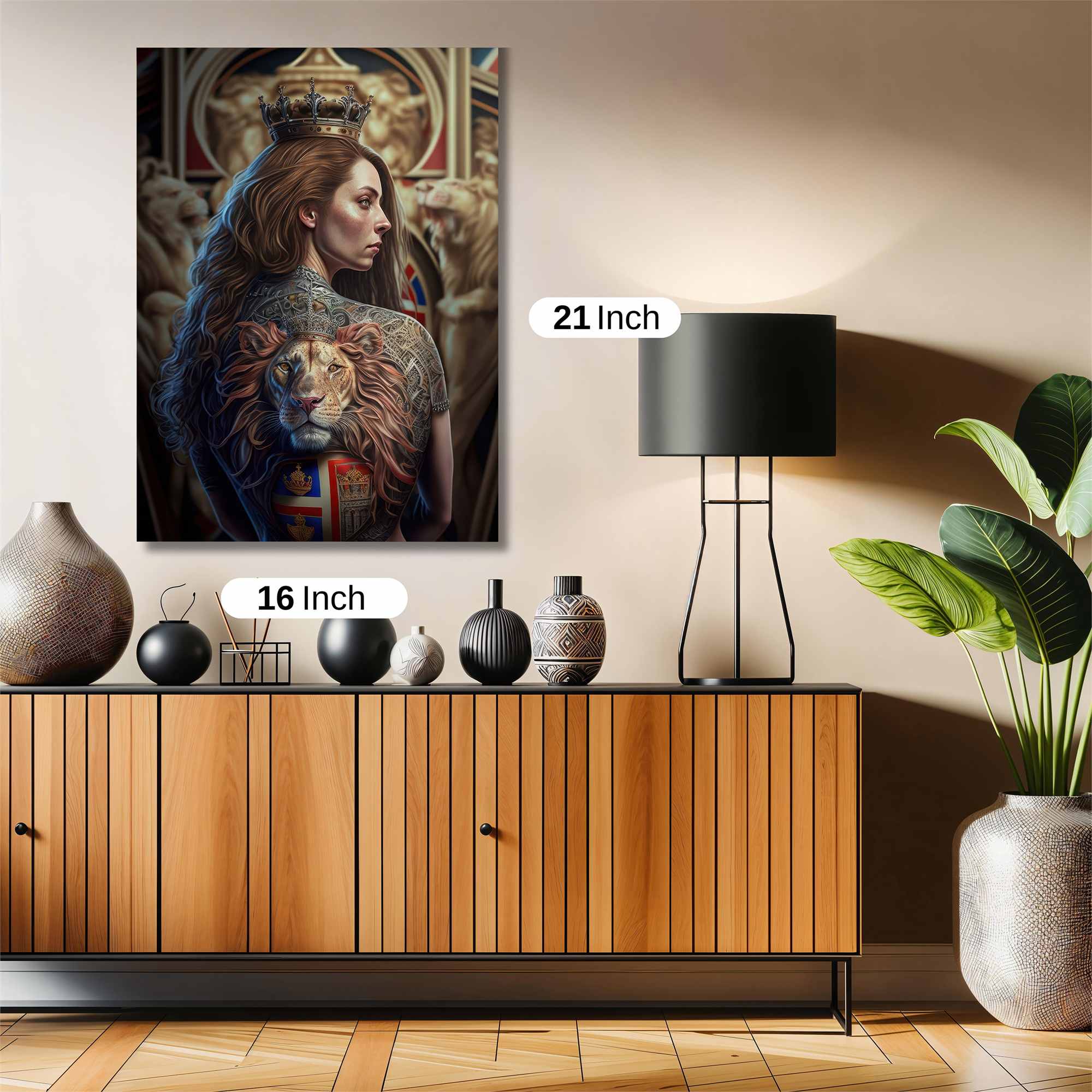 Lioness Regal Safe Wall Magnetic / M