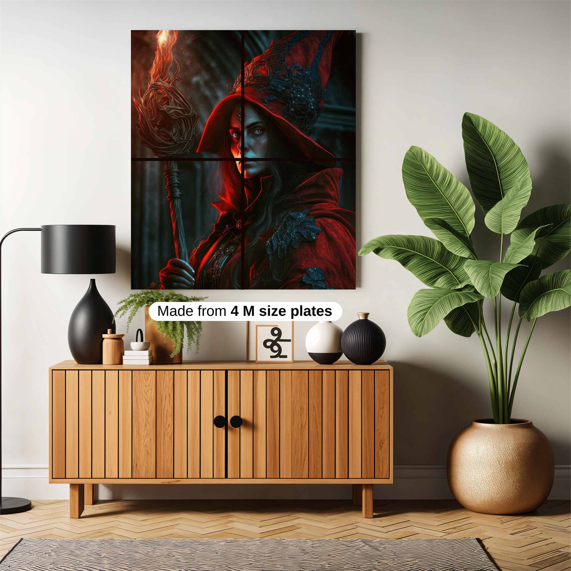 Witch Enigmatic Safe Wall Magnetic / M