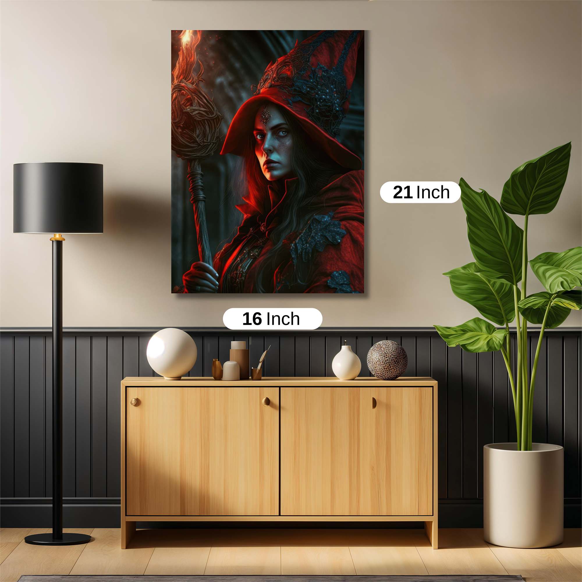 Witch Enigmatic Safe Wall Magnetic / M