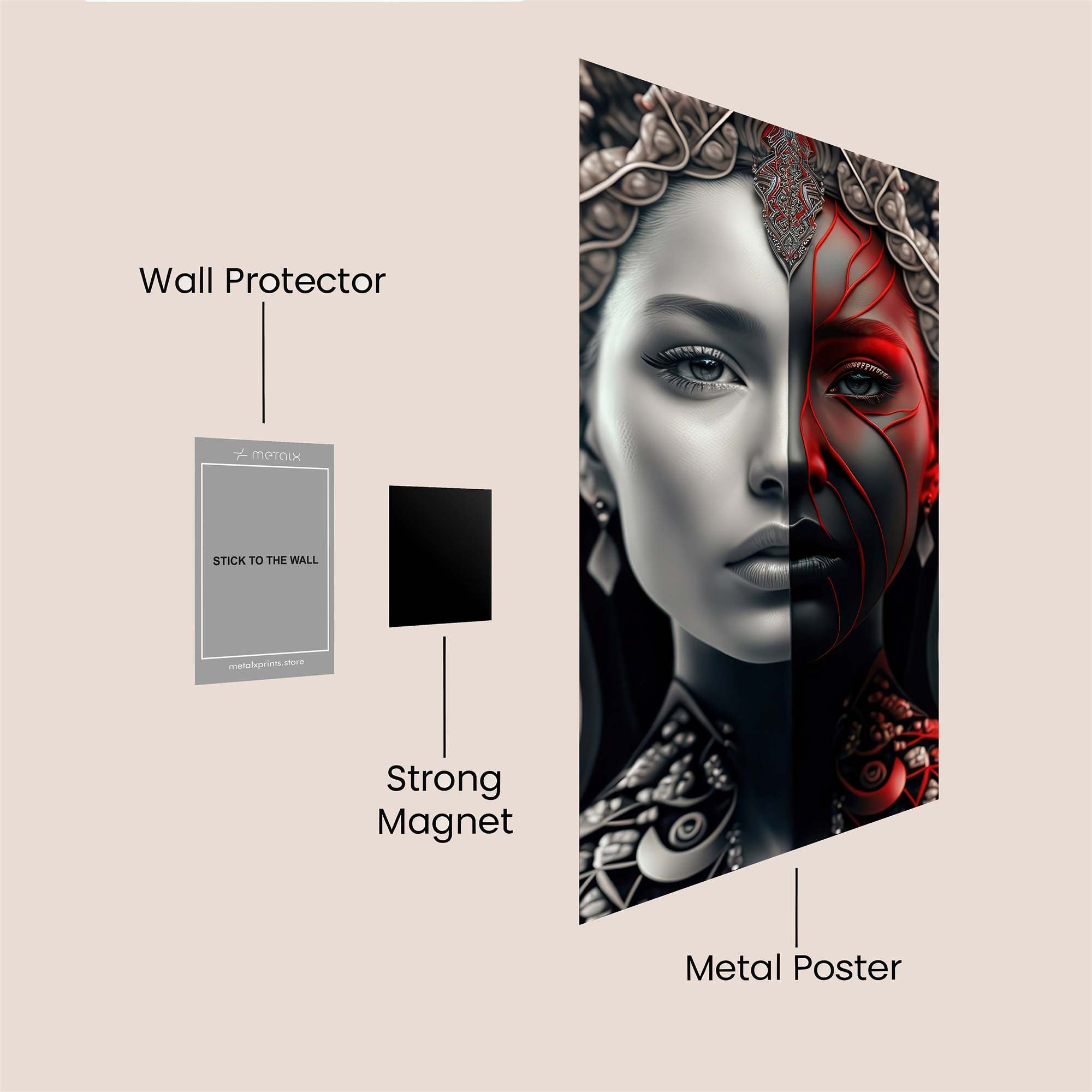 Empress Enigma Safe Wall Magnetic / M