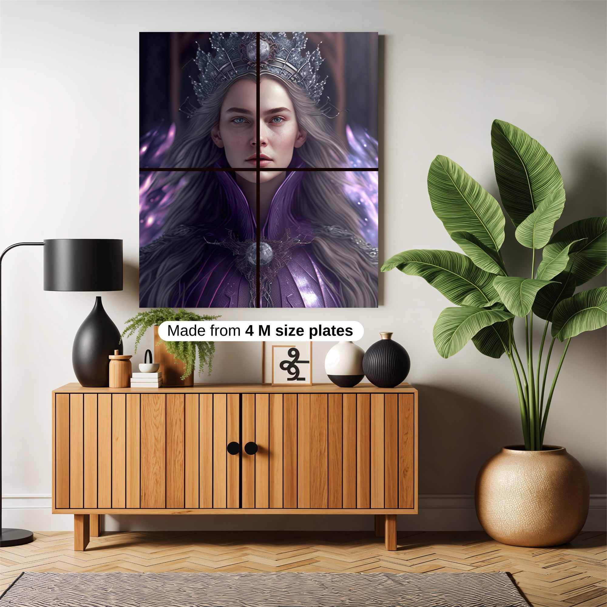 Queen Enigmatic Safe Wall Magnetic / M