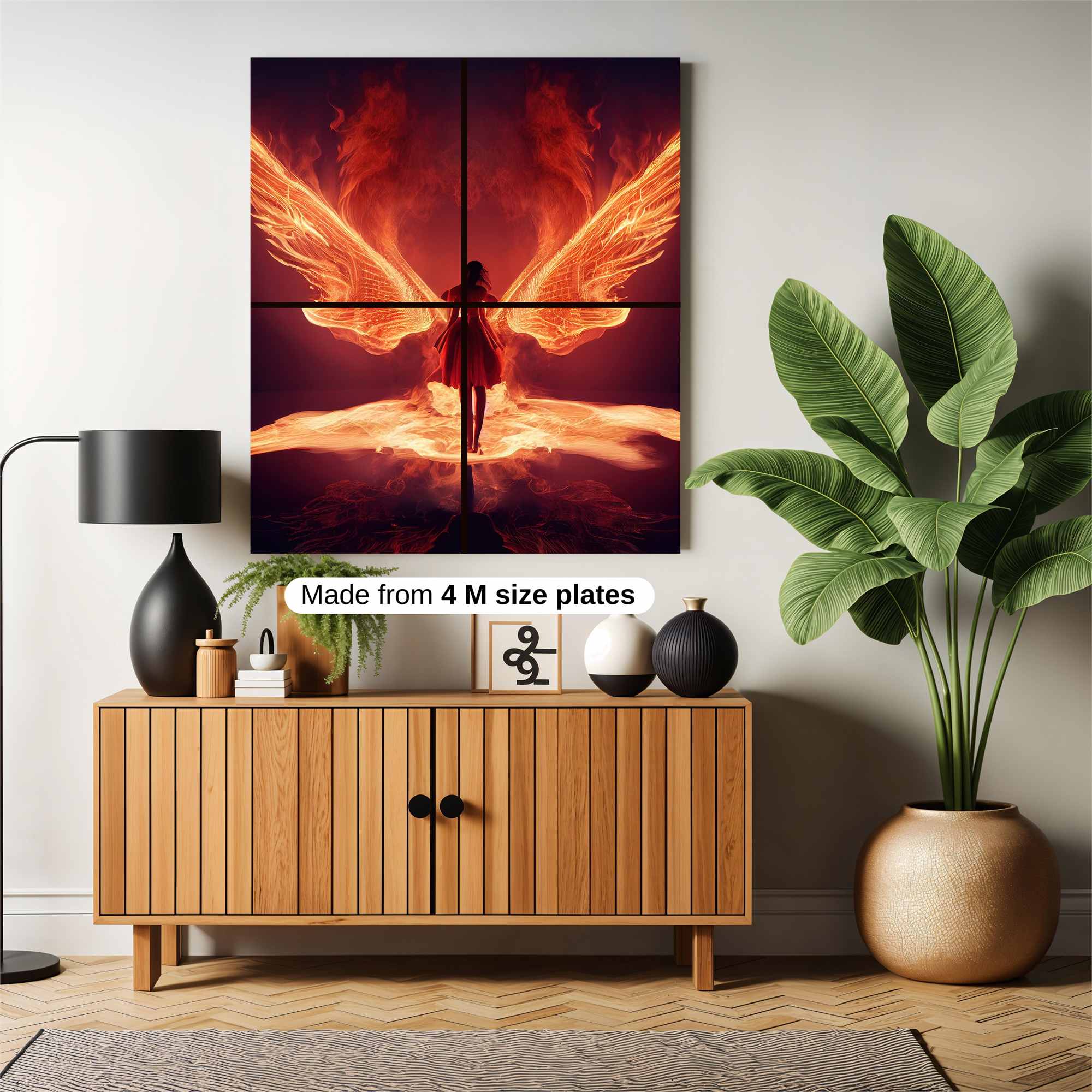 Phoenix Rebirth Safe Wall Magnetic / M