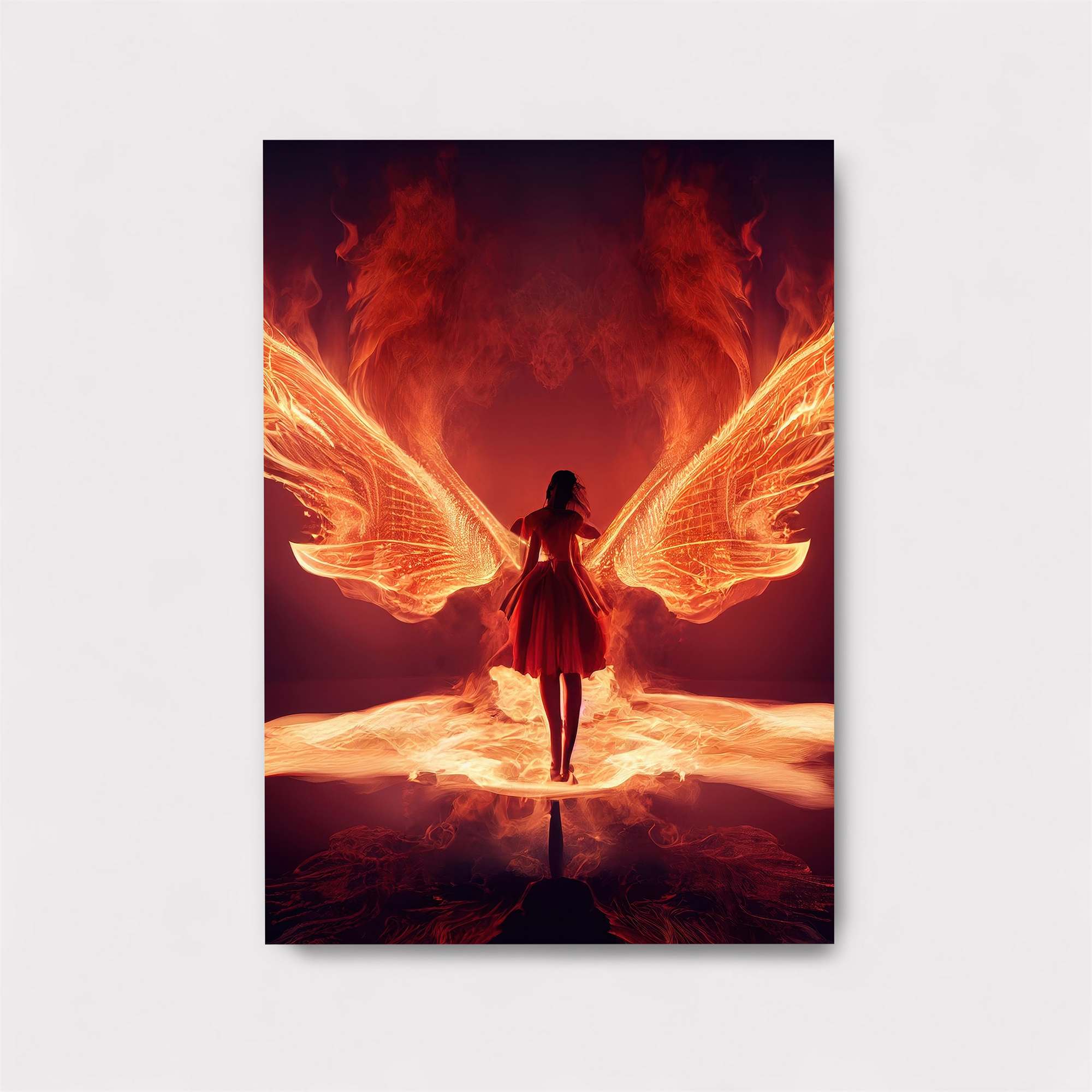 Phoenix Rebirth Safe Wall Magnetic / M