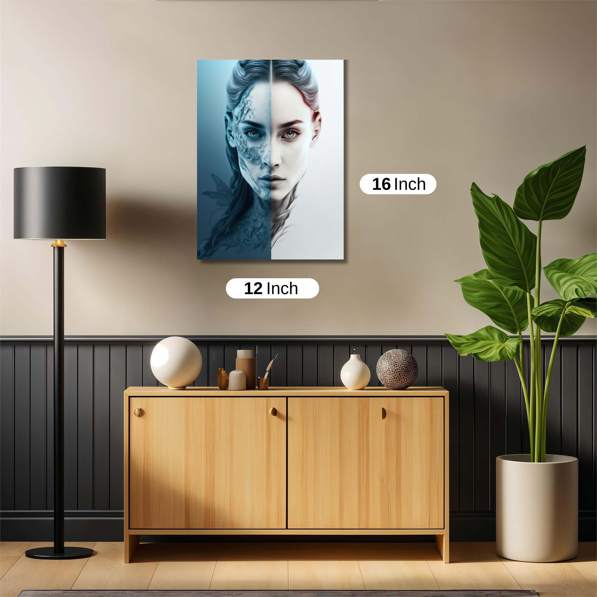 Frozen Grace Safe Wall Magnetic / M