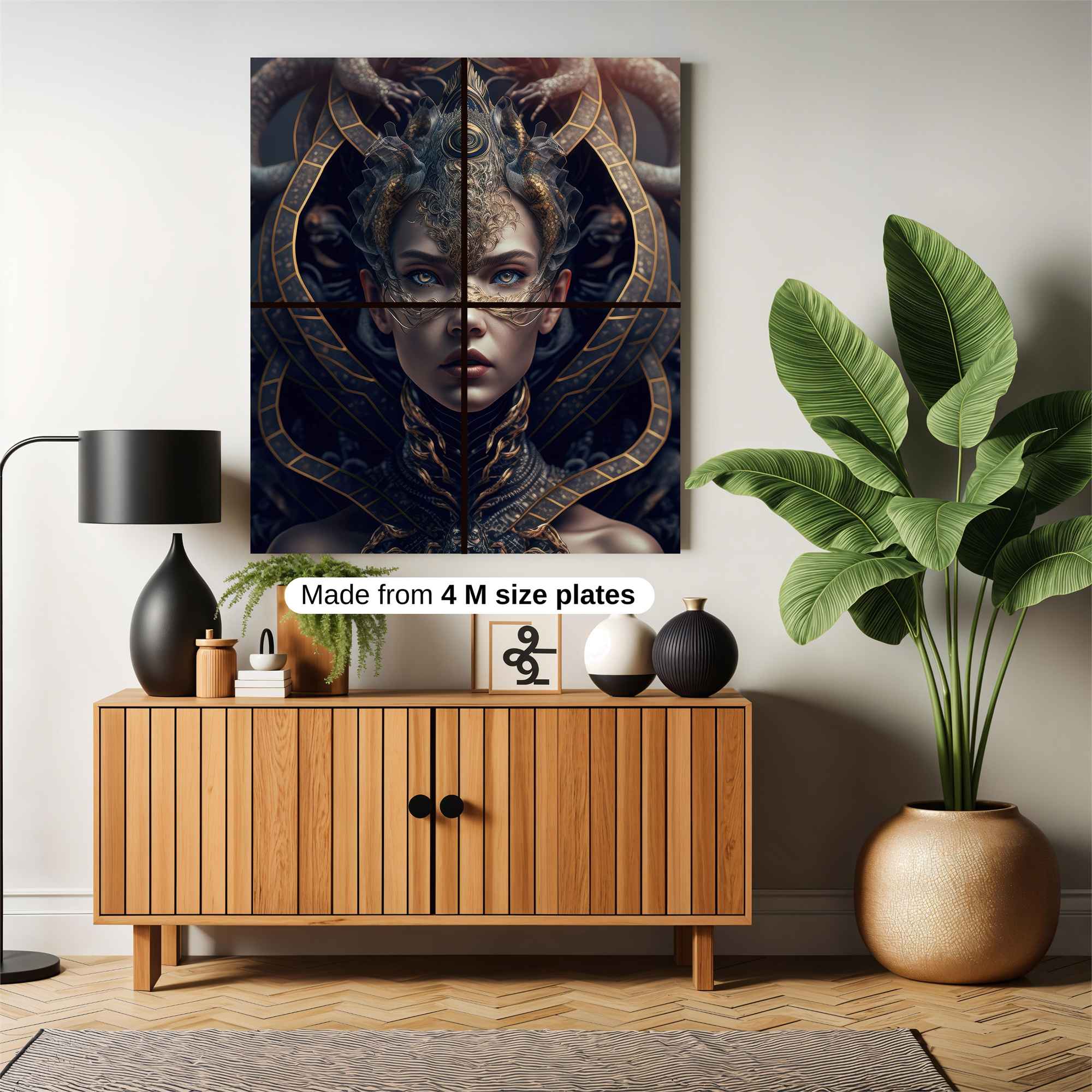 Medusa Enigmatic Safe Wall Magnetic / M