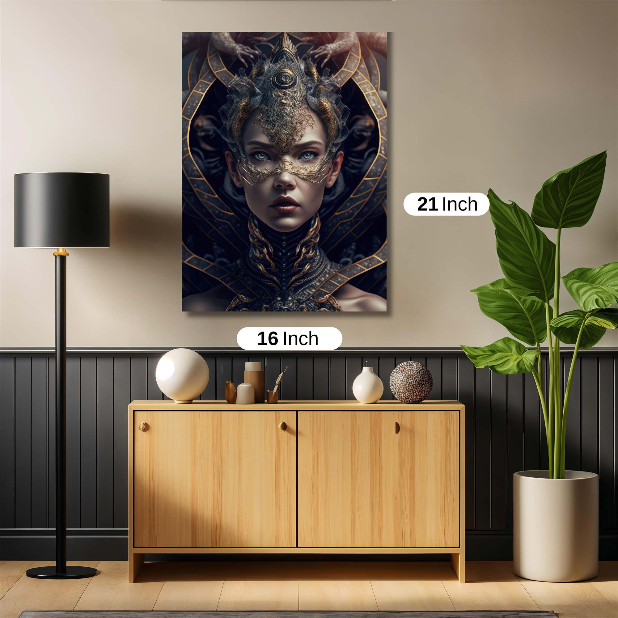 Medusa Enigmatic Safe Wall Magnetic / M