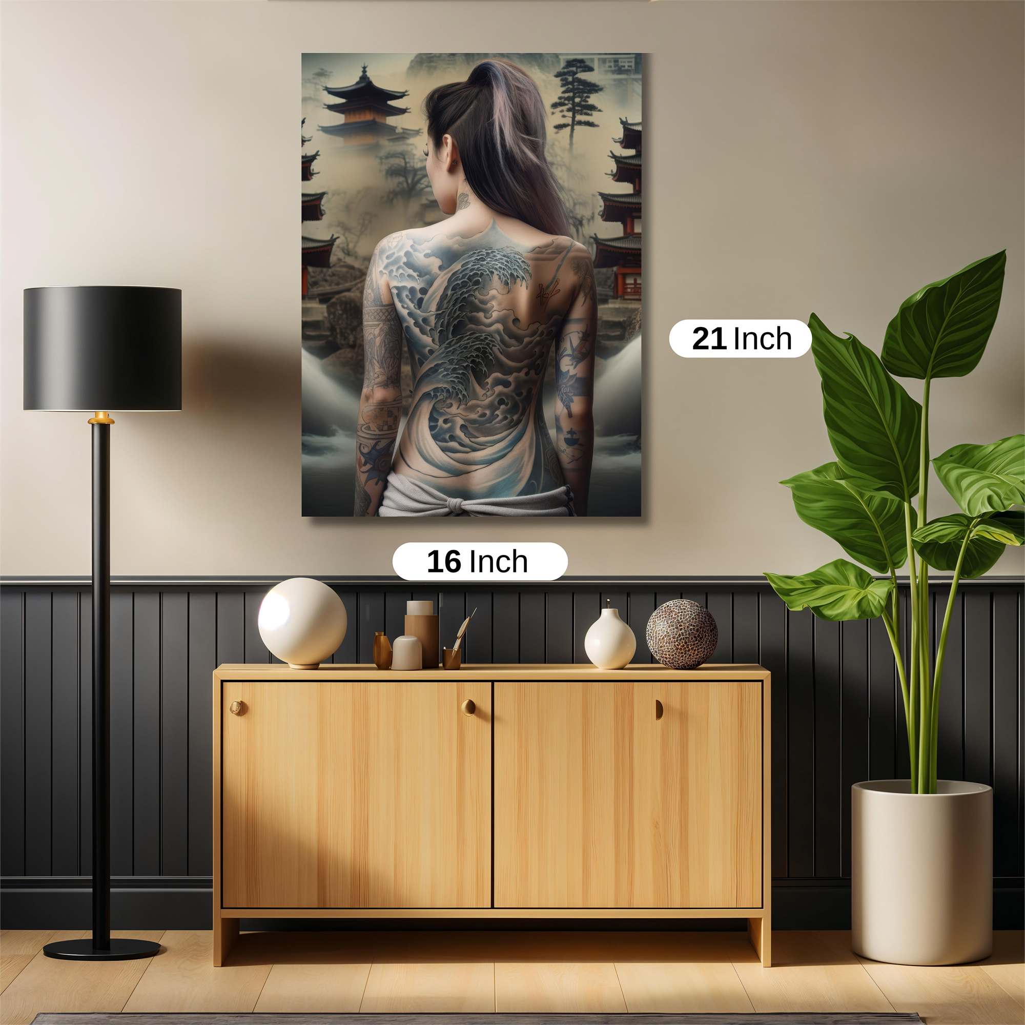Temple Serenity Safe Wall Magnetic / M