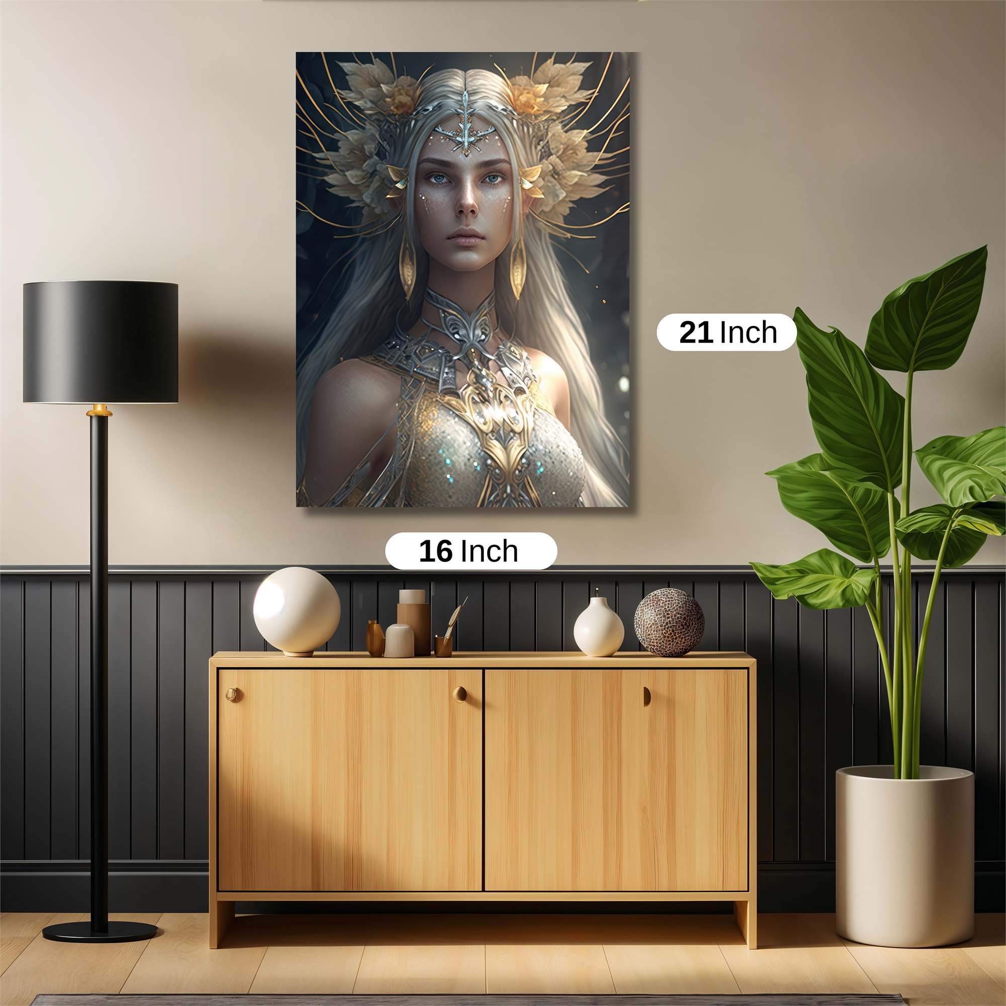 Elven Radiance Safe Wall Magnetic / M