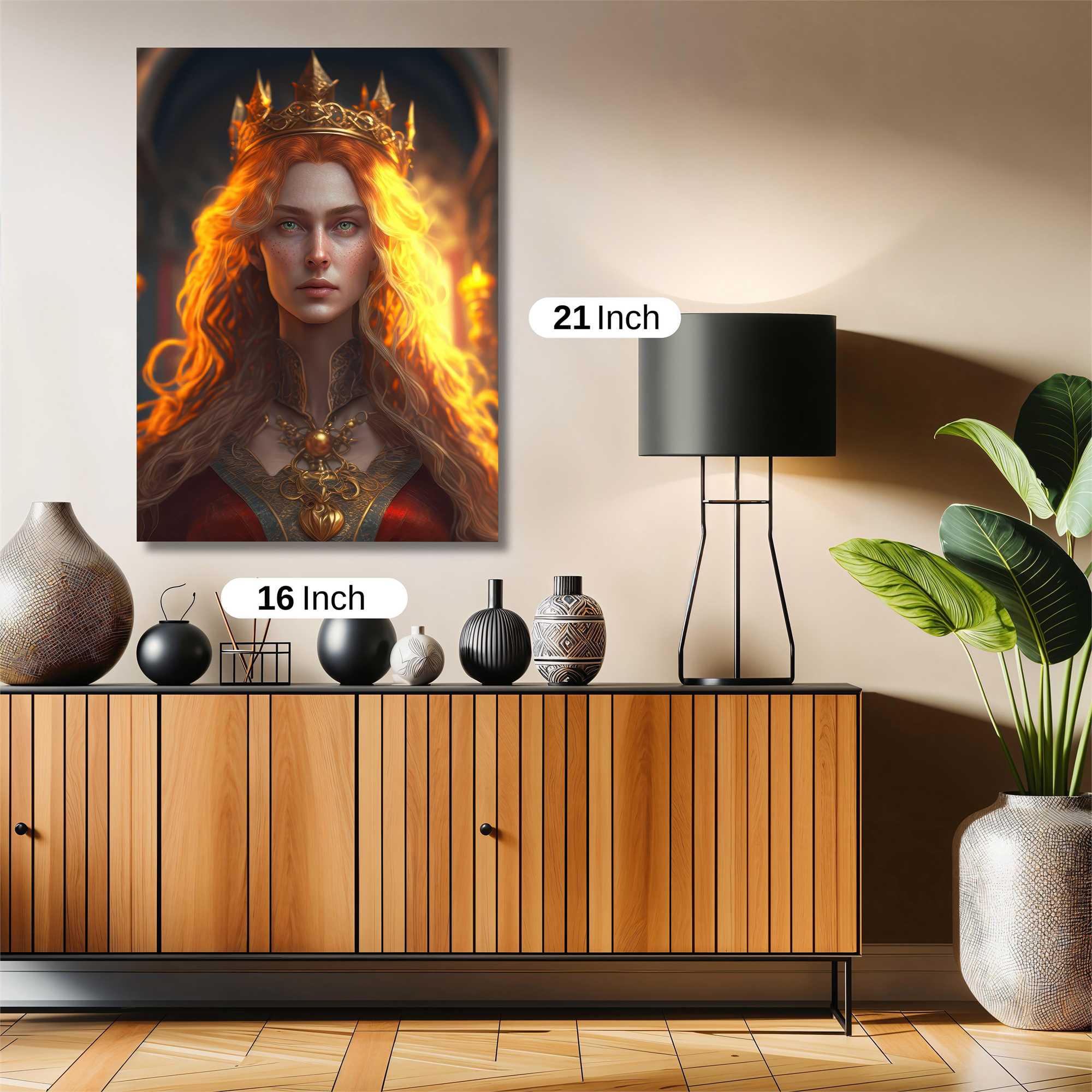 Queen Radiant Safe Wall Magnetic / M