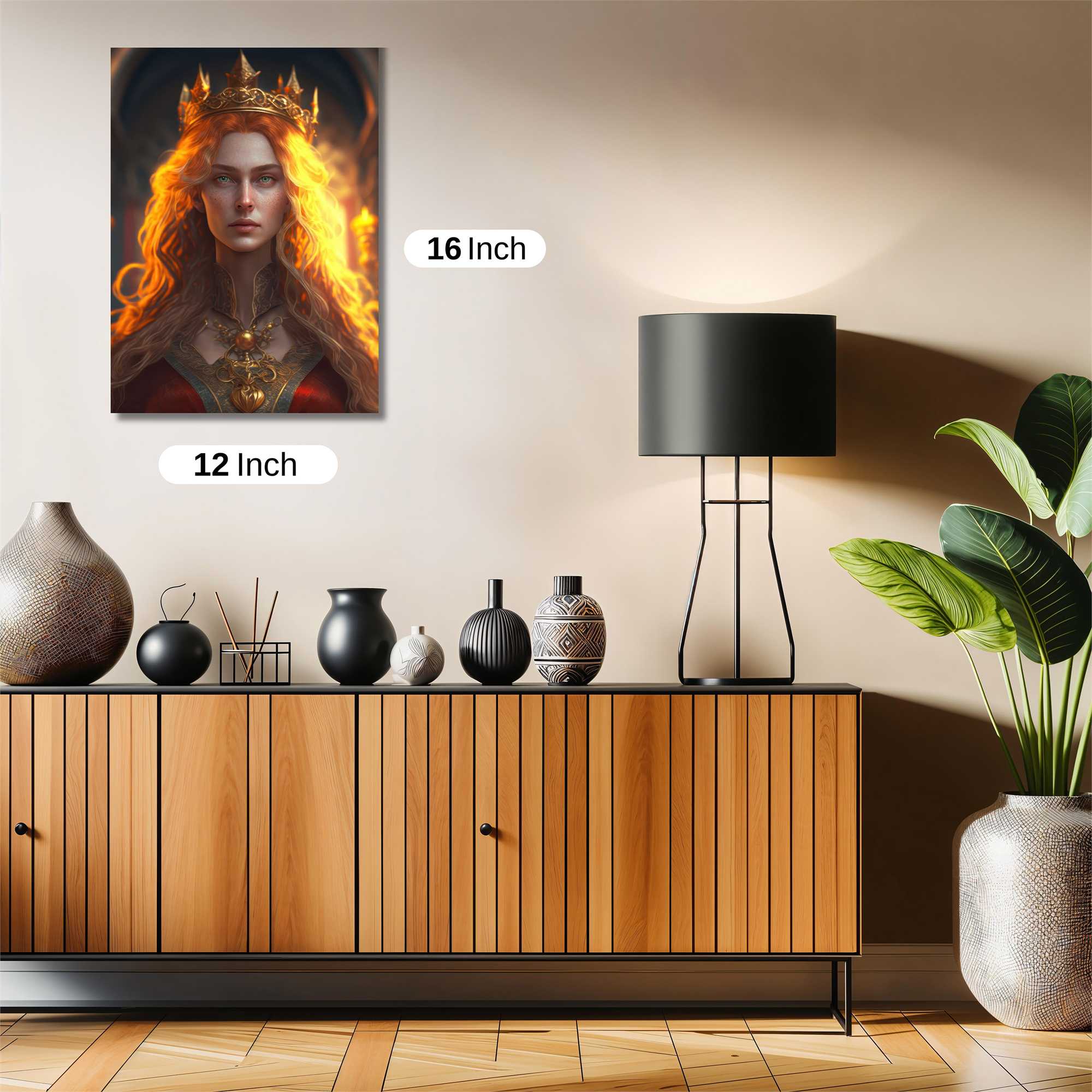 Queen Radiant Safe Wall Magnetic / M