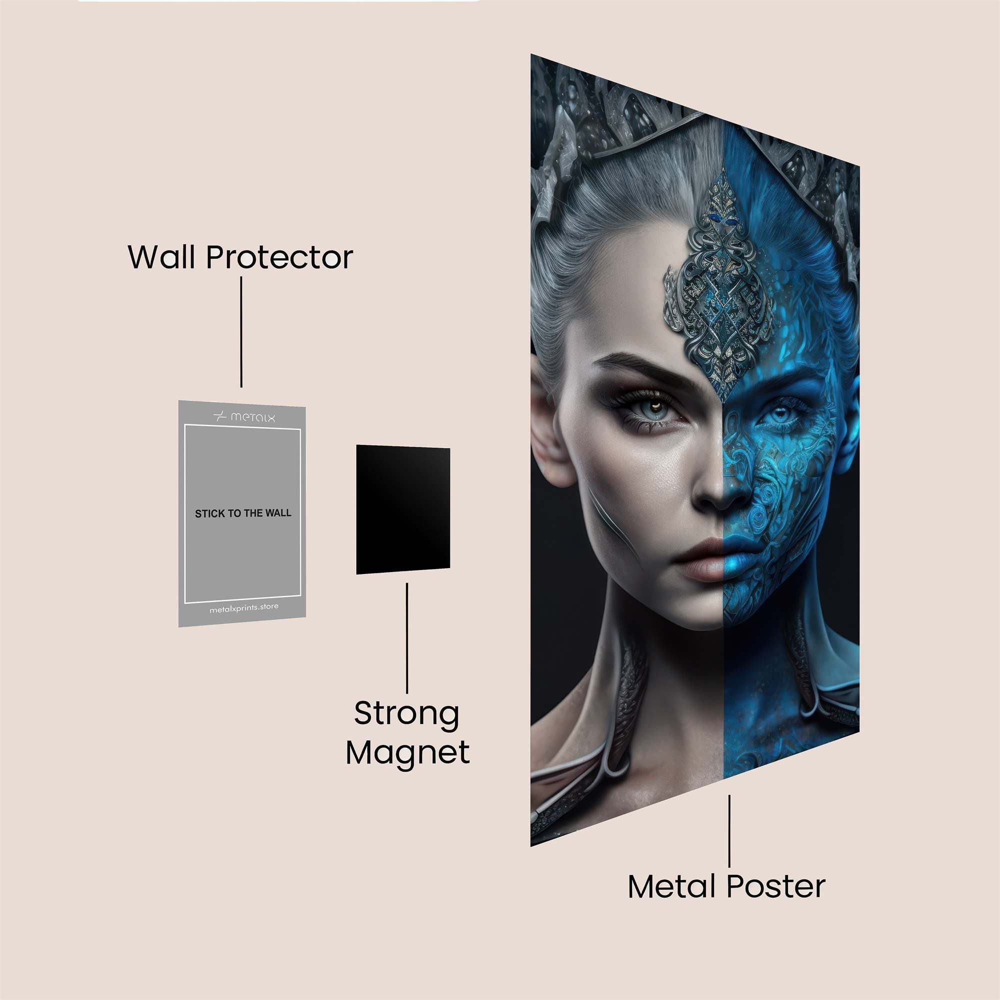 Elven Enigma Safe Wall Magnetic / M