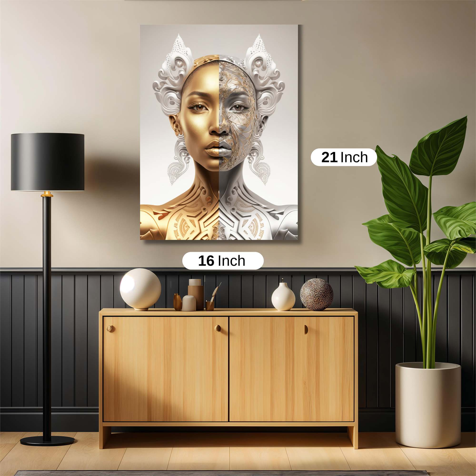 Goddess Duality Safe Wall Magnetic / M
