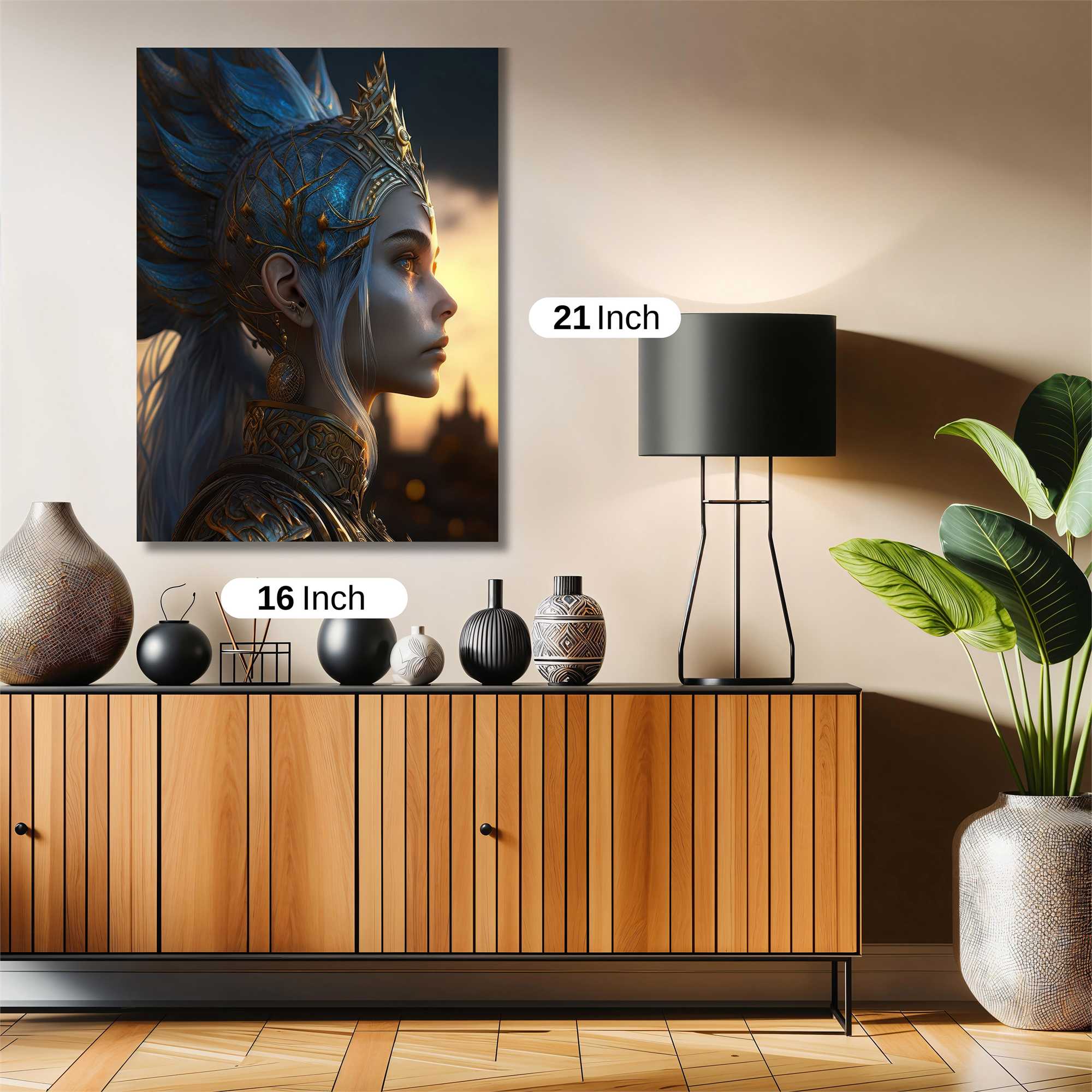 Queen Serene Safe Wall Magnetic / M