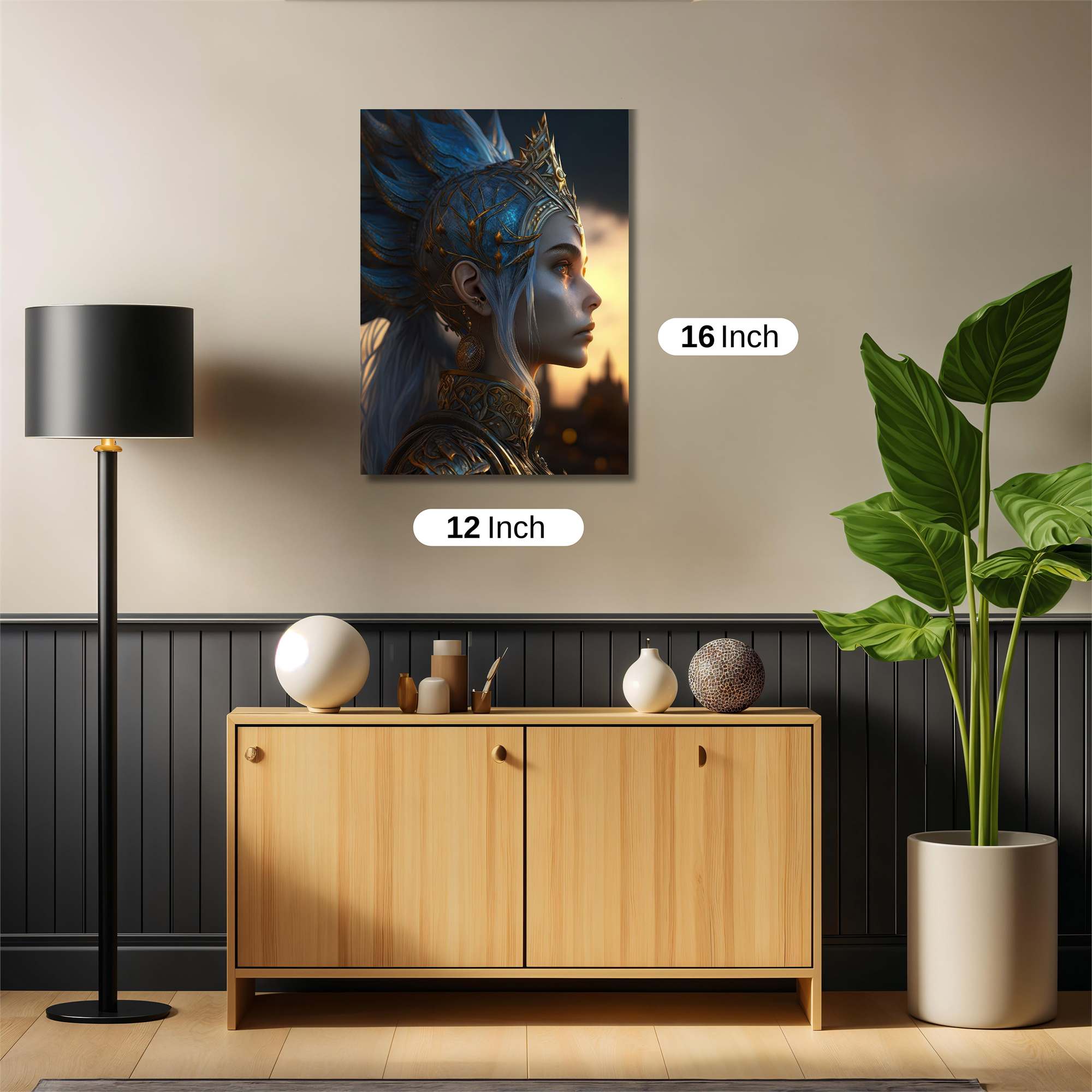 Queen Serene Safe Wall Magnetic / M