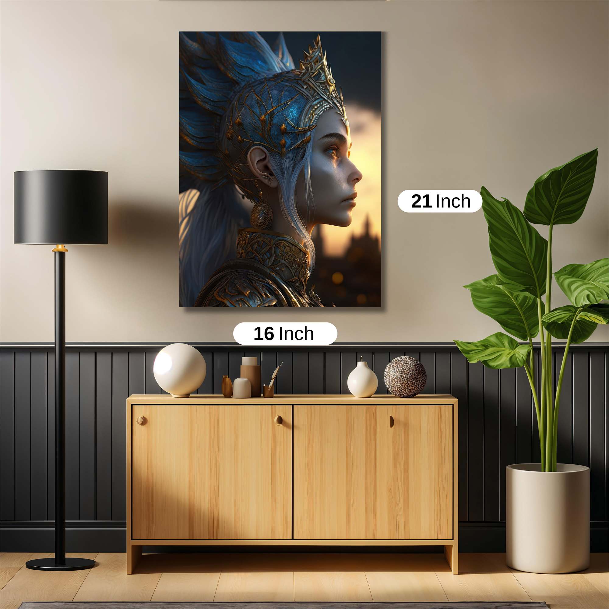 Queen Serene Safe Wall Magnetic / M