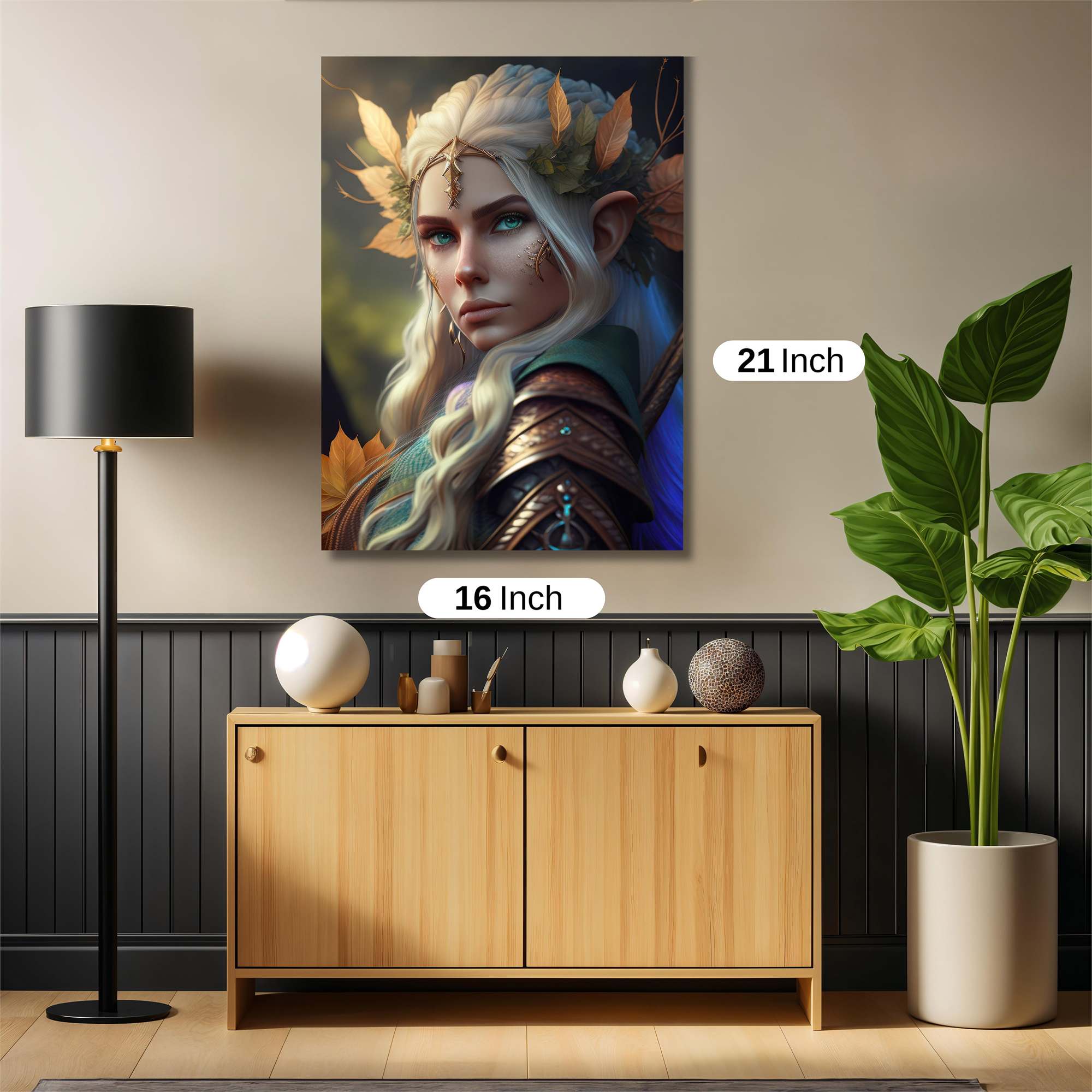 Elven Serenity Safe Wall Magnetic / M