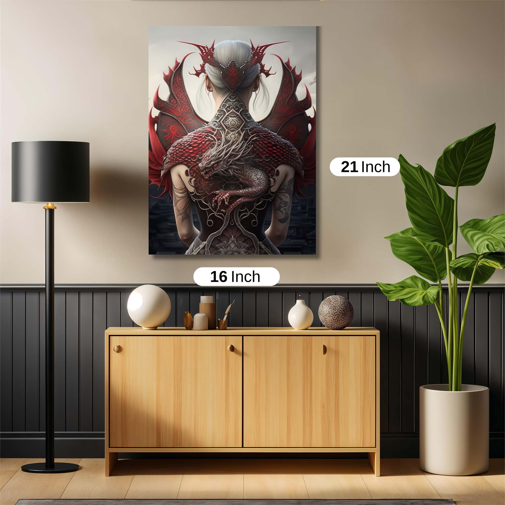 Dragon Majesty Safe Wall Magnetic / M