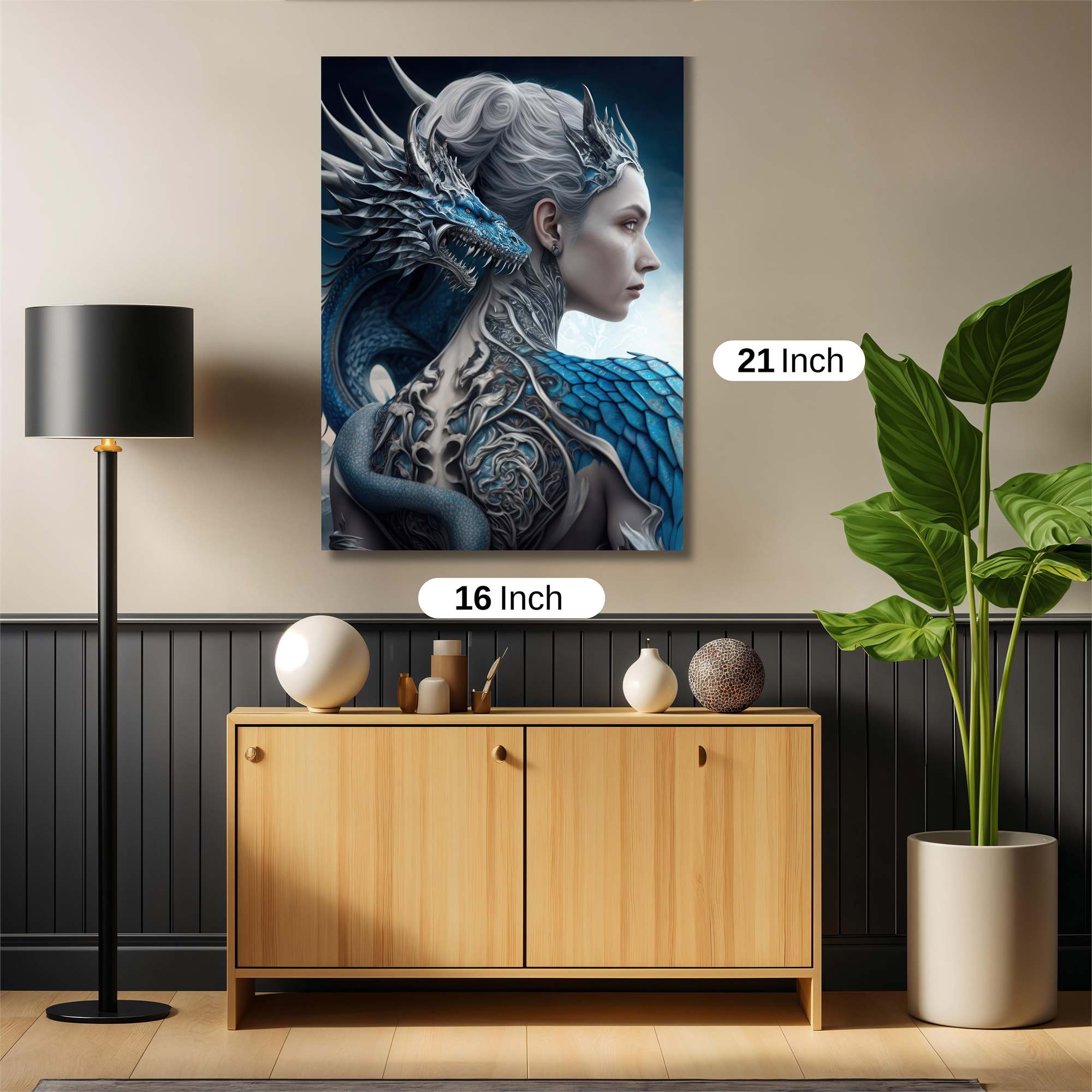 Dragon Enigma Safe Wall Magnetic / M