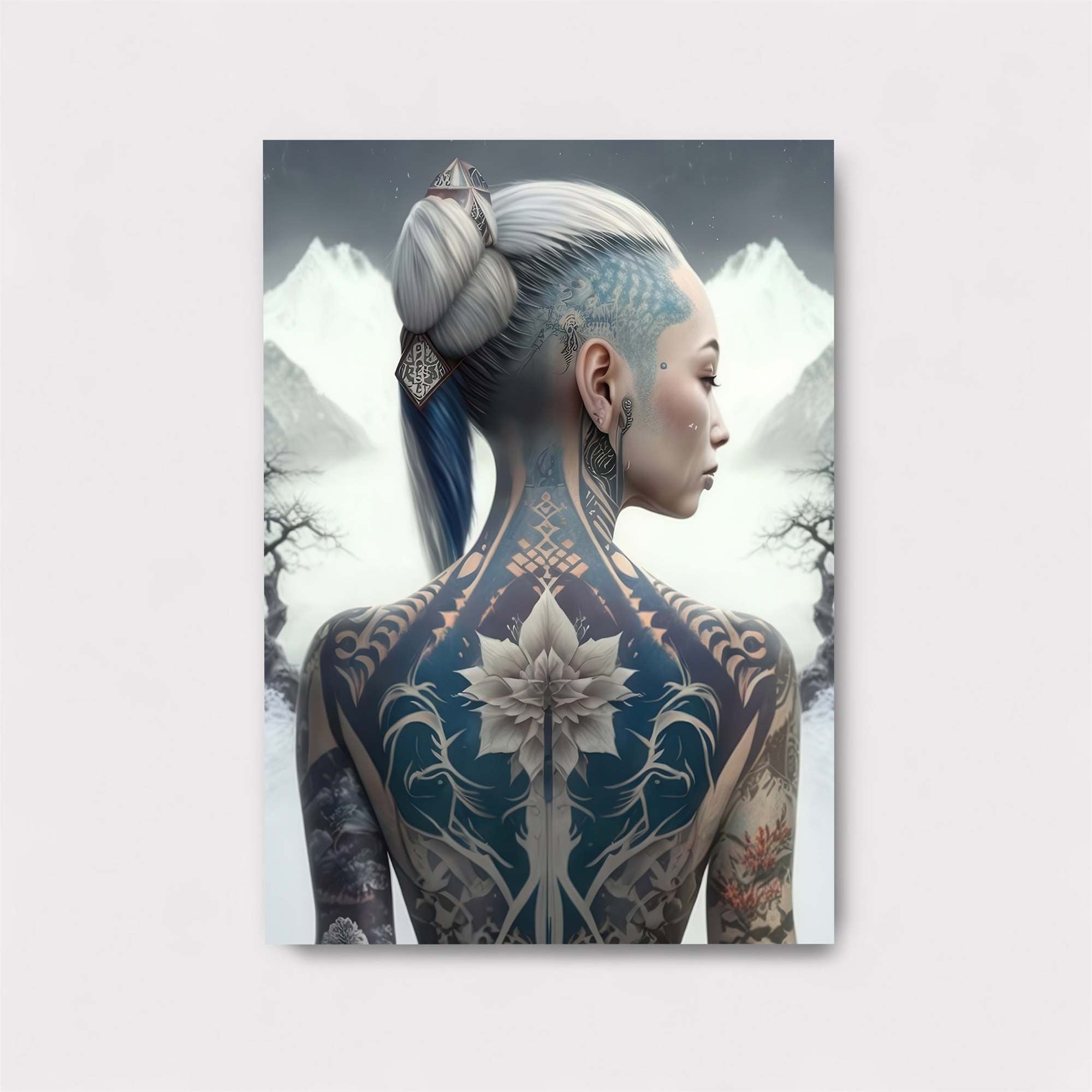 Frost Blossom Safe Wall Magnetic / M