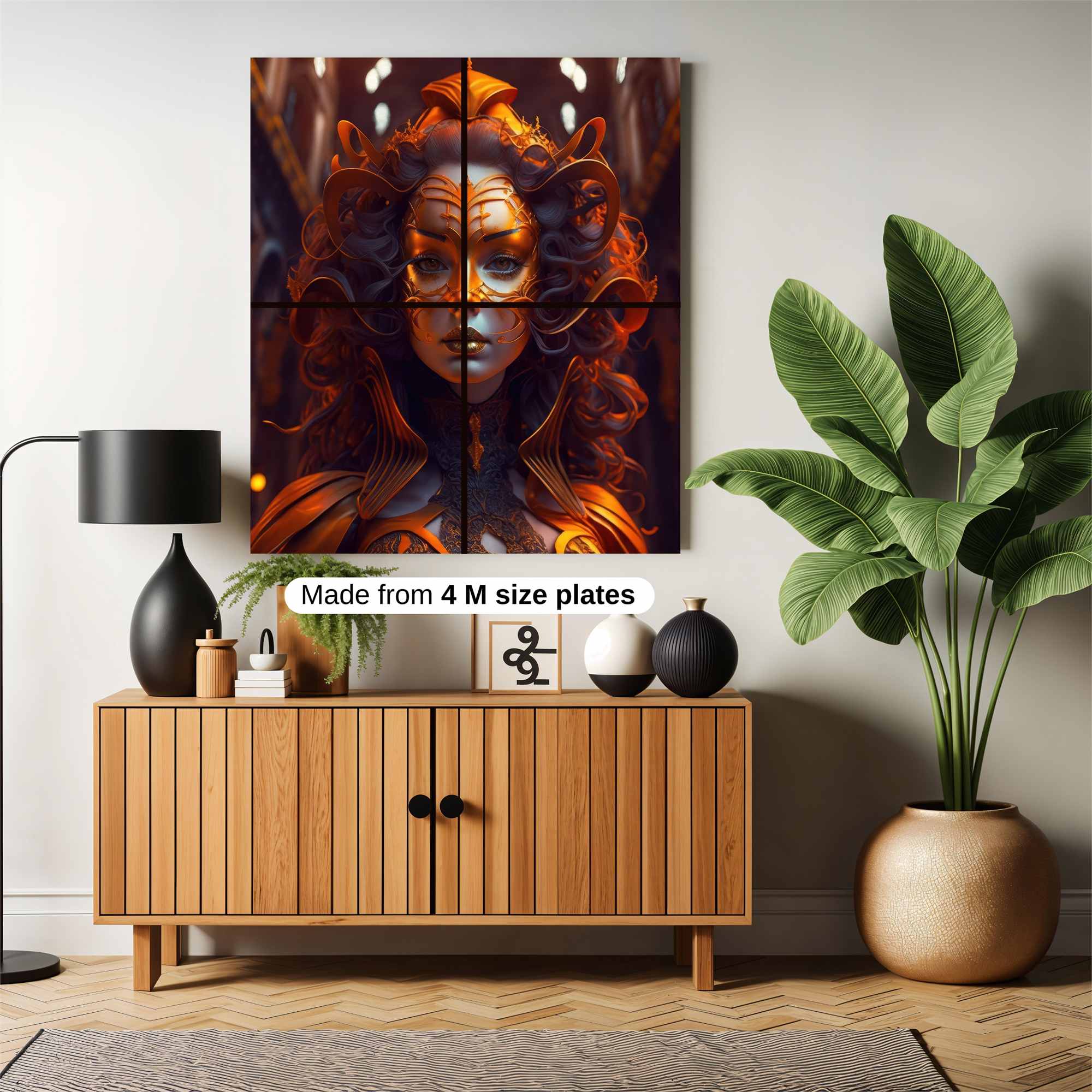 Golden Enigma Safe Wall Magnetic / M