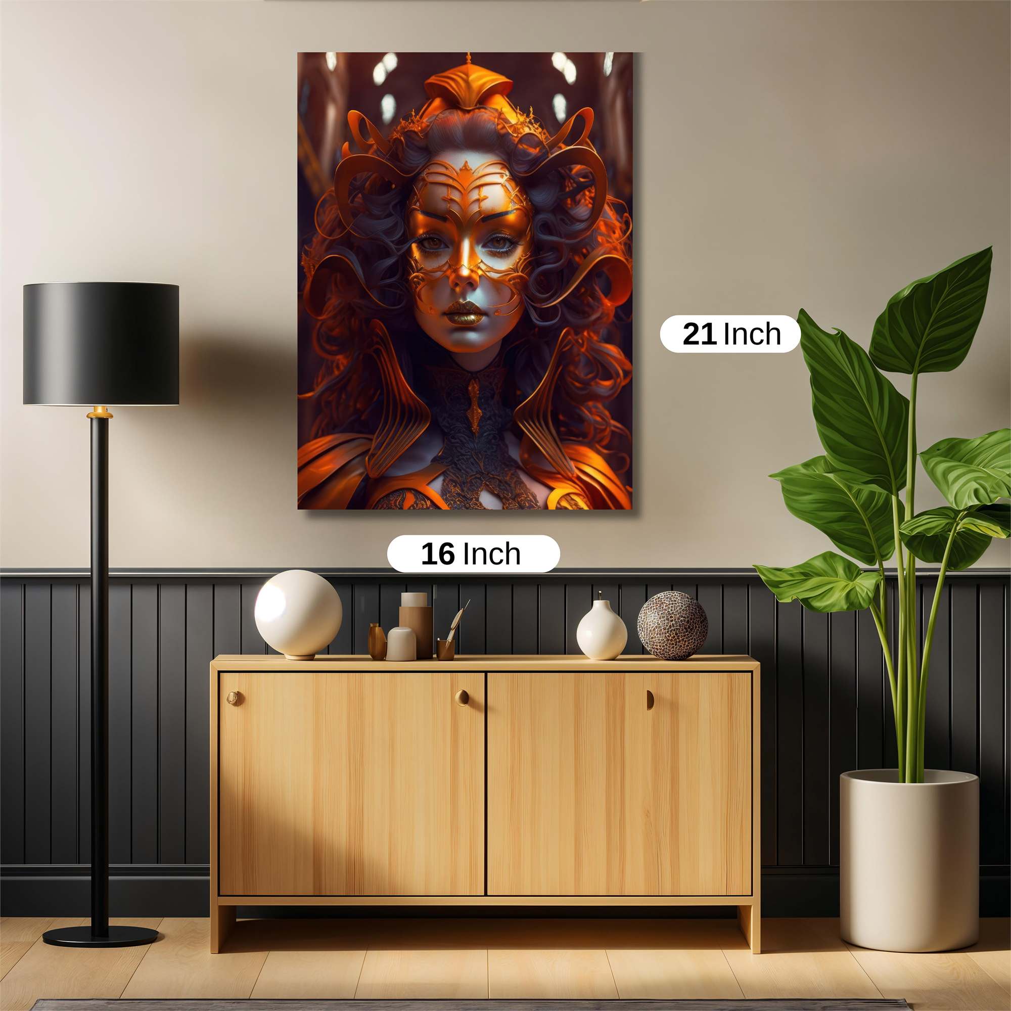 Golden Enigma Safe Wall Magnetic / M