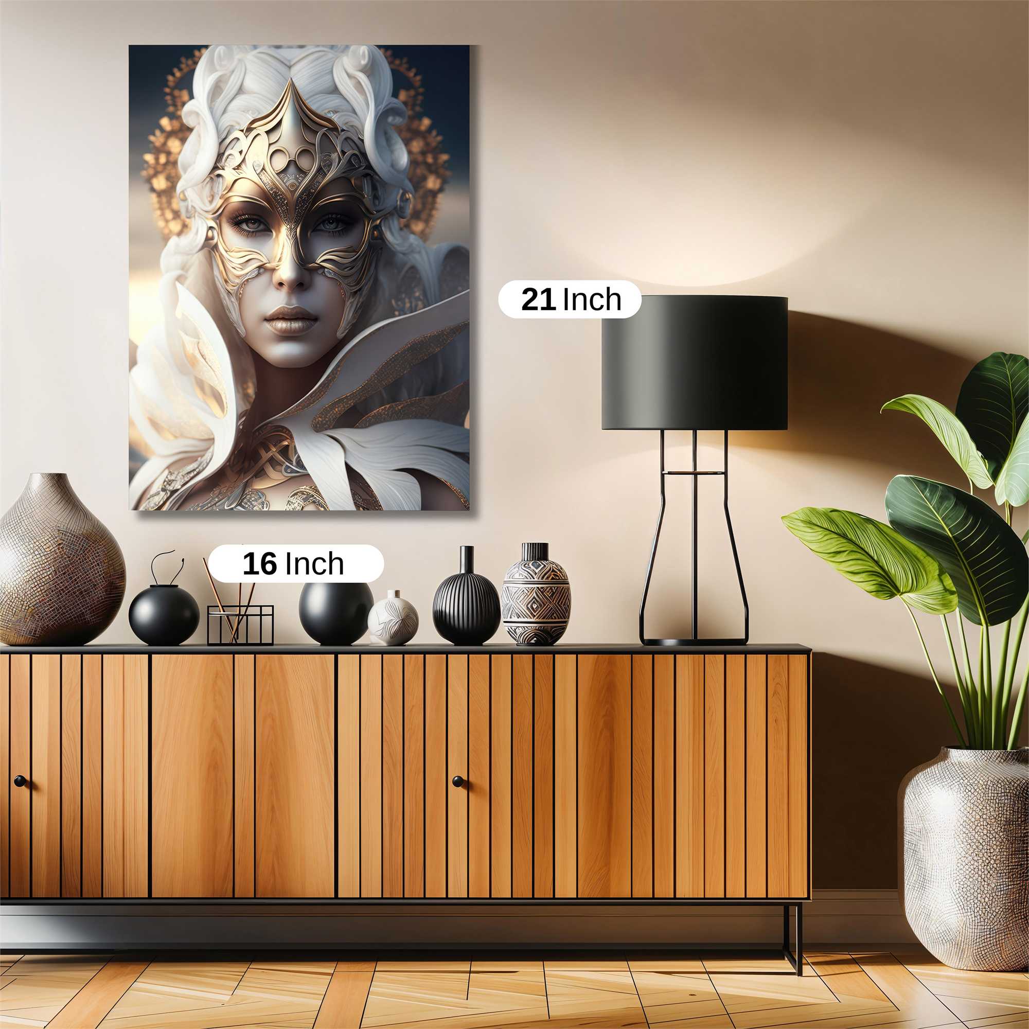 Goddess Serene Safe Wall Magnetic / M