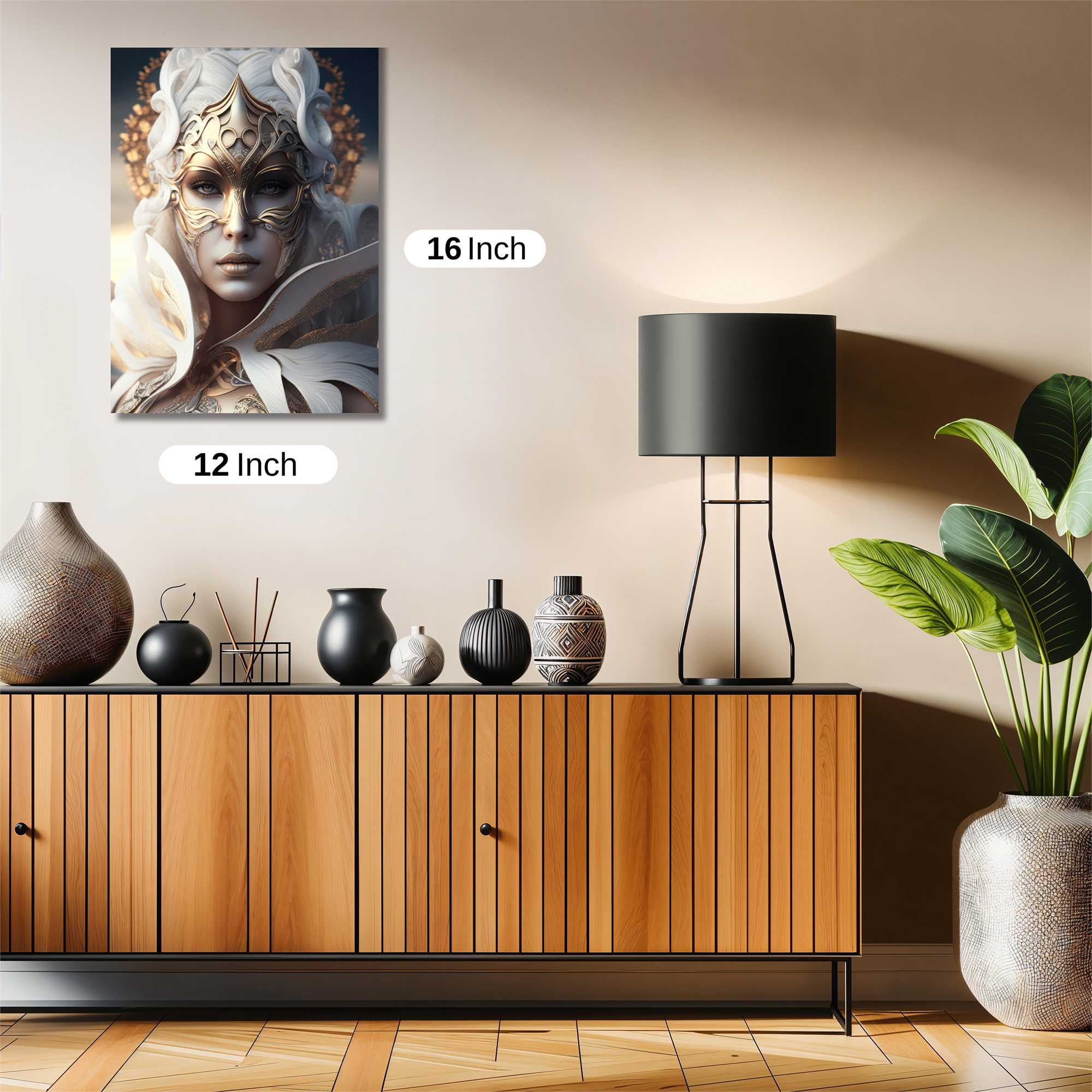 Goddess Serene Safe Wall Magnetic / M