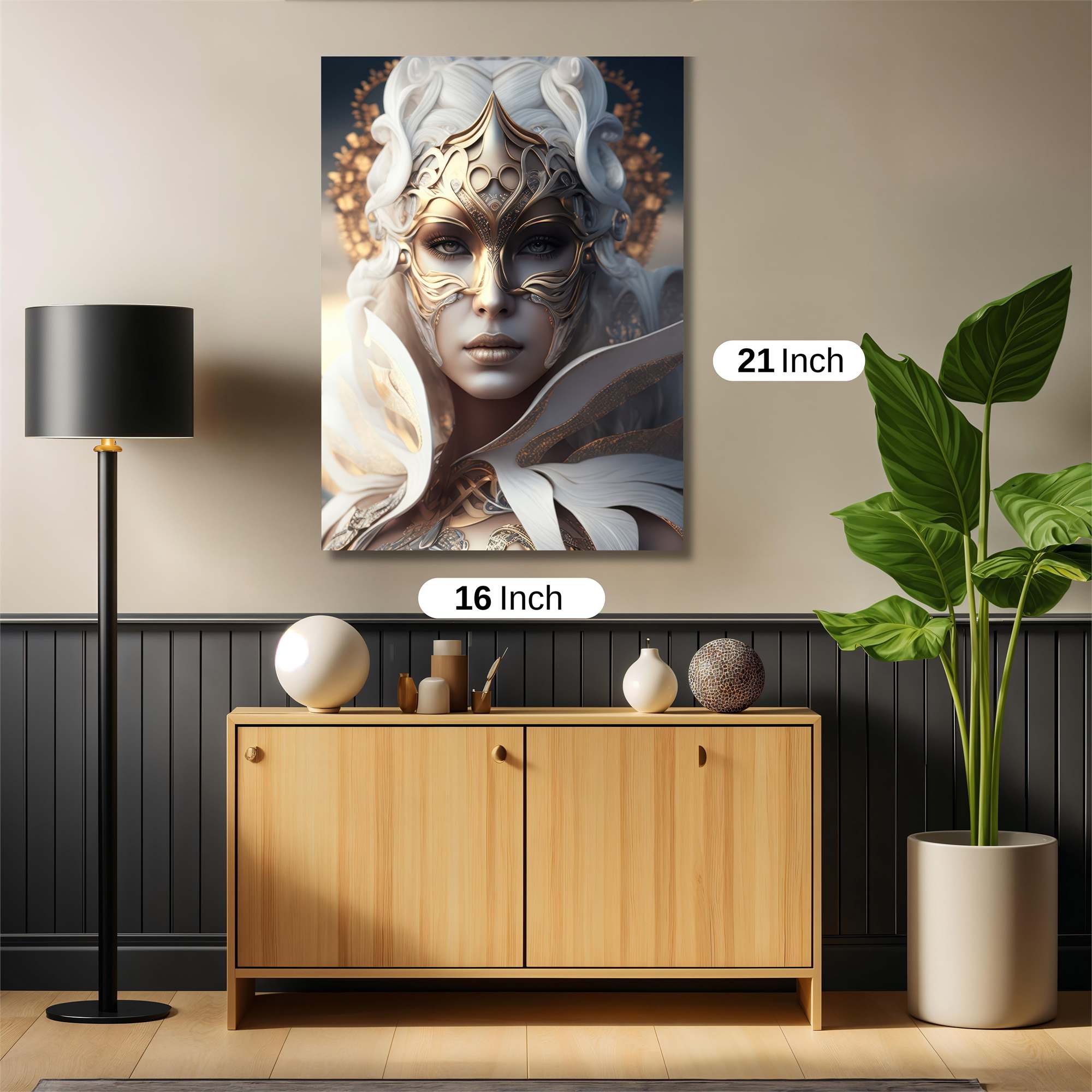 Goddess Serene Safe Wall Magnetic / M